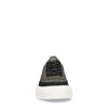 Baskets Goliath en nylon et daim - vert foncé