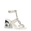 Jeffrey Campbell Bianka Sandales à talon - blanc