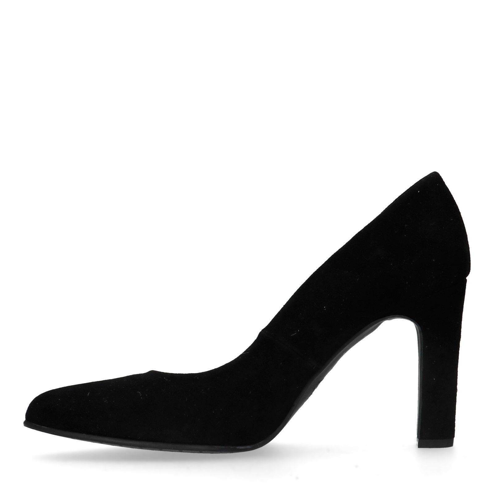 veloursleder pumps schwarz