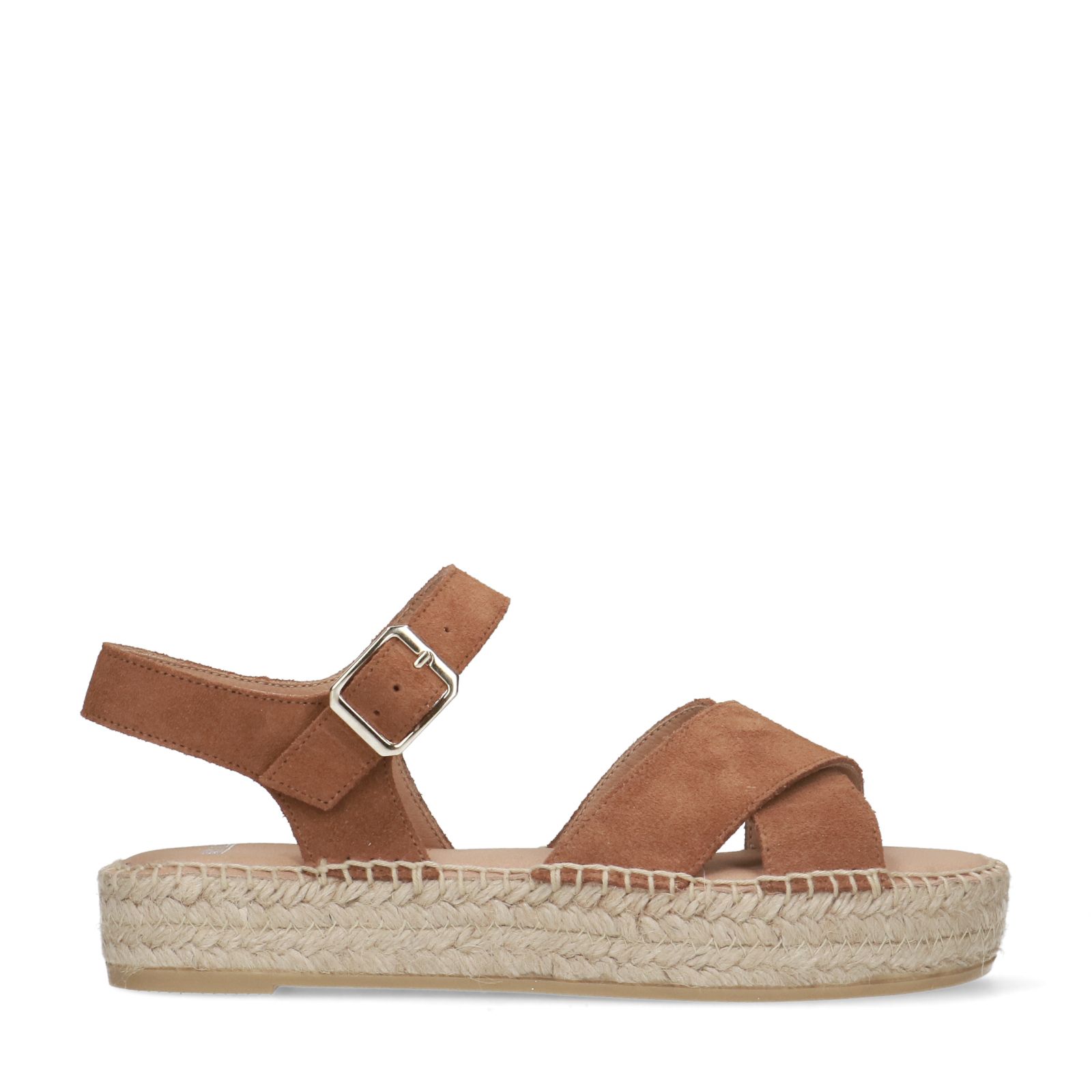 Bruine dames sandalen online shoppen | MANFIELD