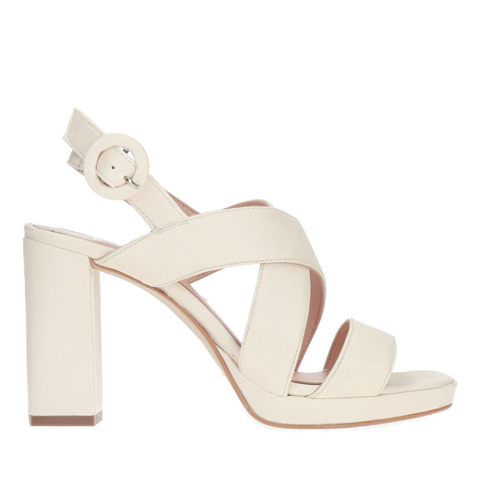 Witte dames sandalen online shoppen | MANFIELD