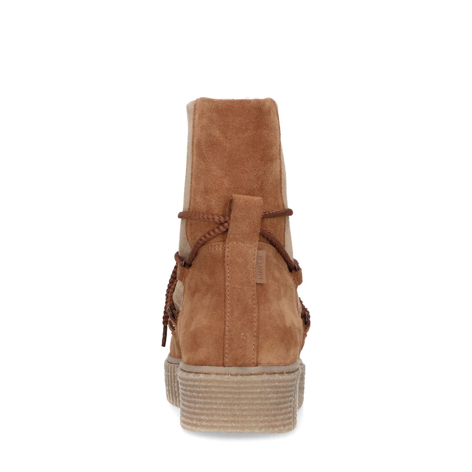 Cognac suède snow boots - Dames | MANFIELD