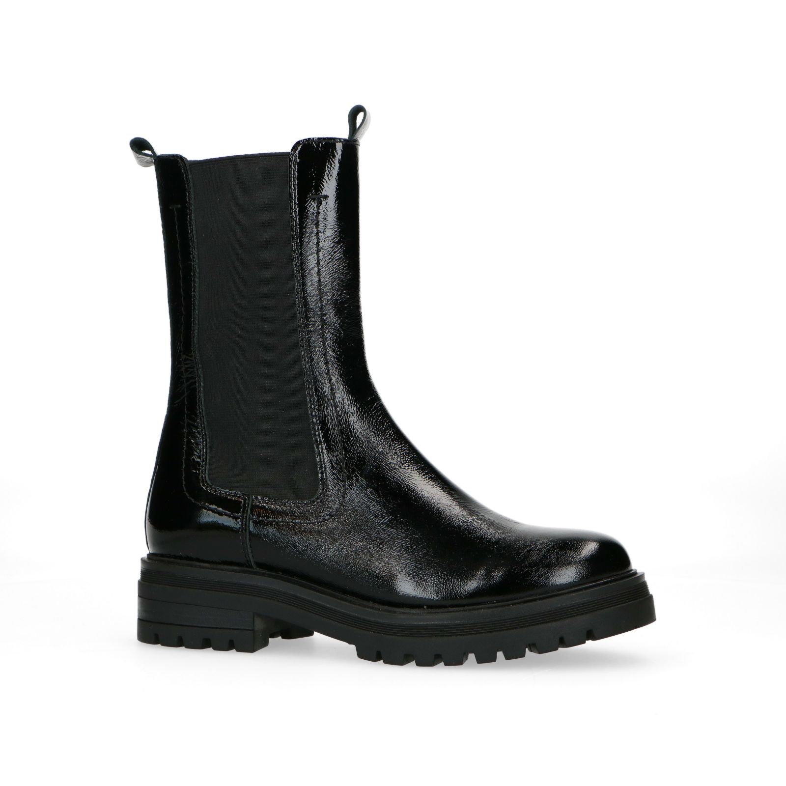 manfield chelsea boots zwart