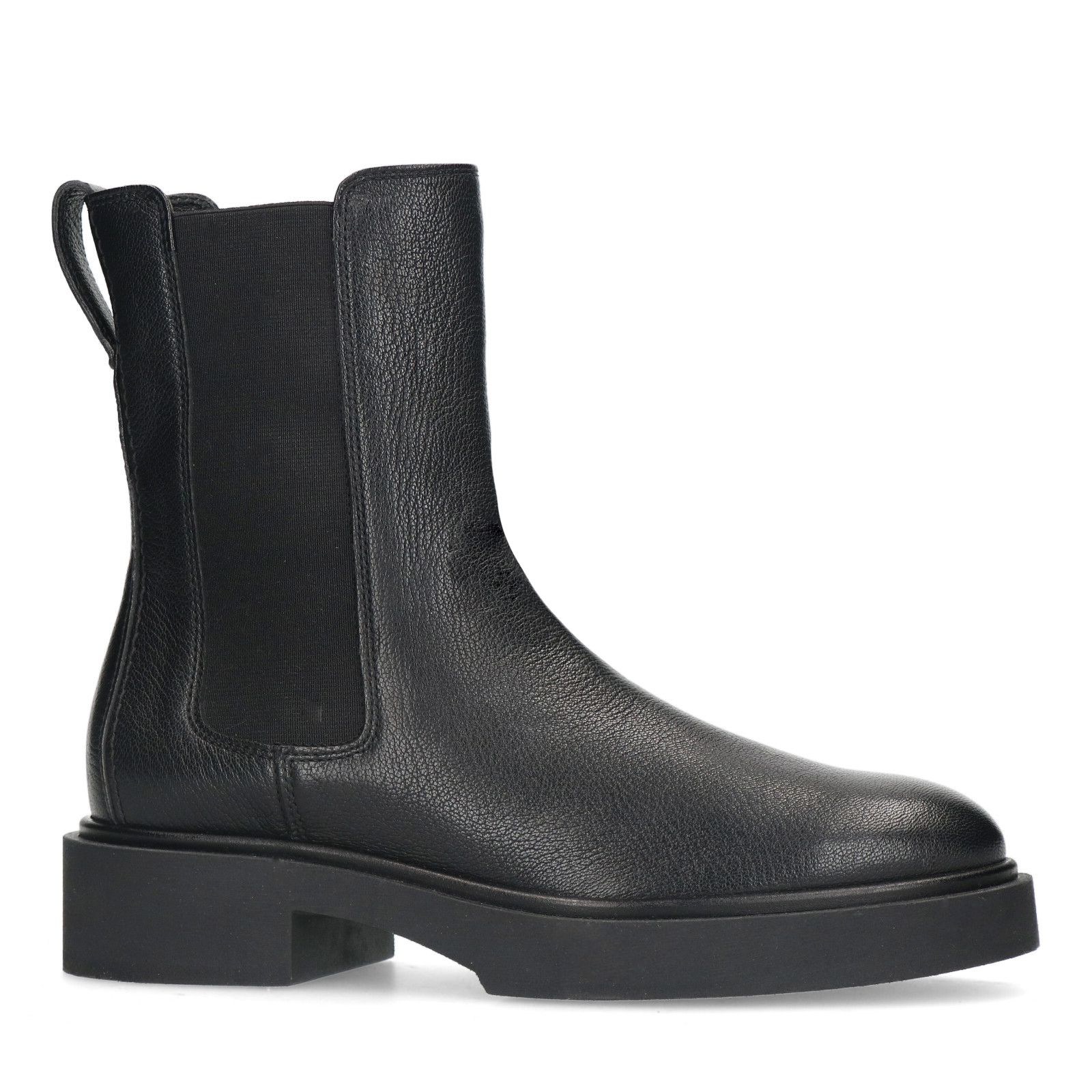 The new style has arrived Manfield hoge leren chelsea boots zwart Manfield  Schoenen Enkellaarzen Chelsea department store Trend fashion products