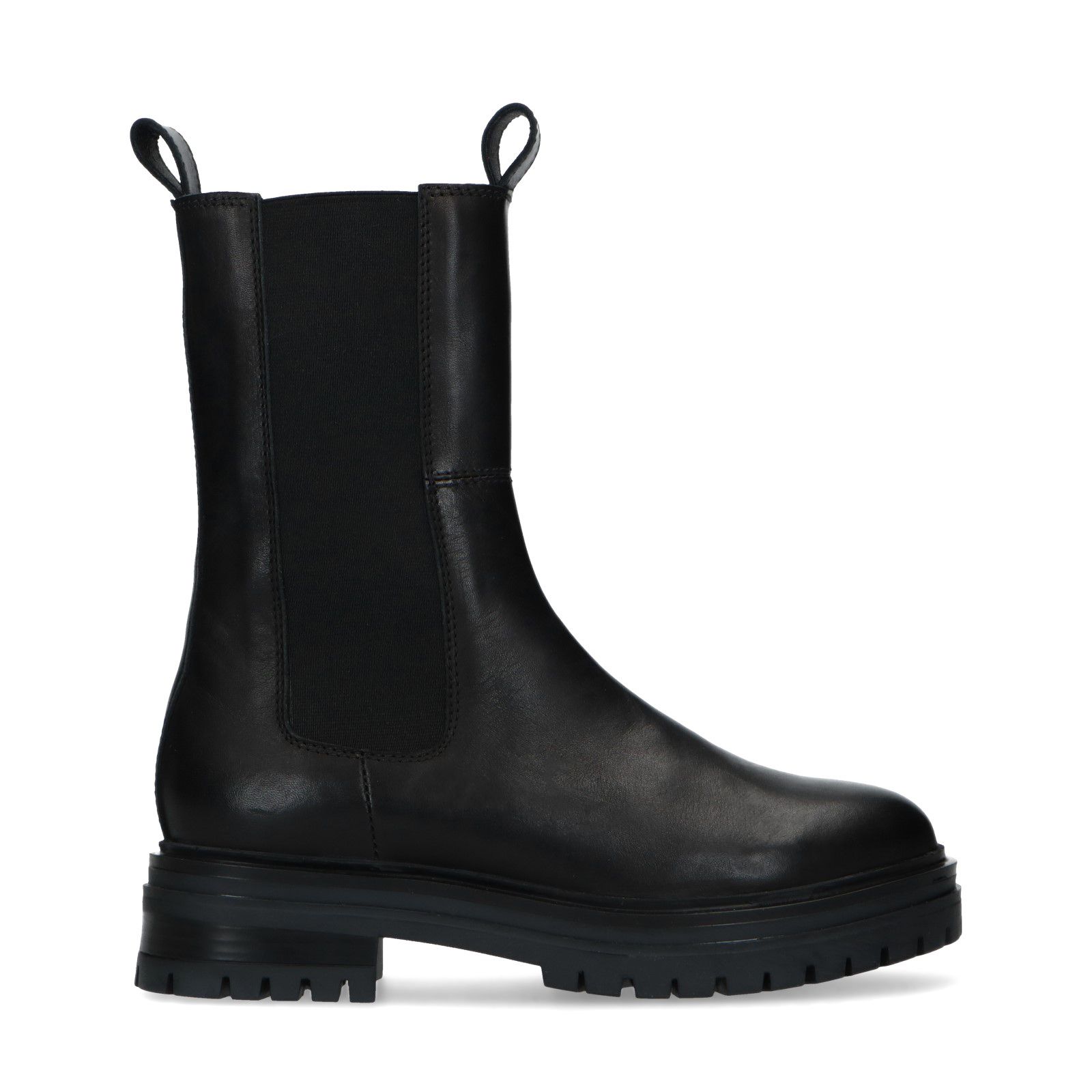 leren chelsea boots