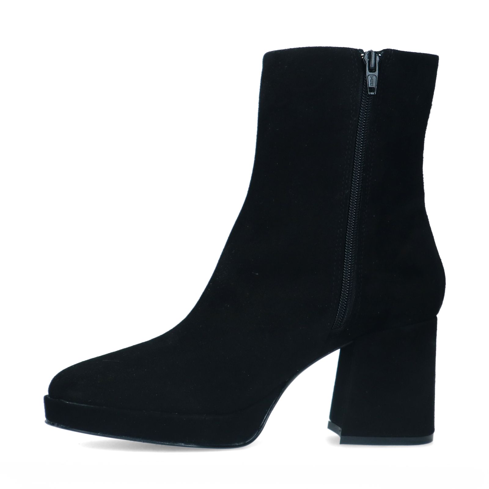 Suede laarsjes met online hak