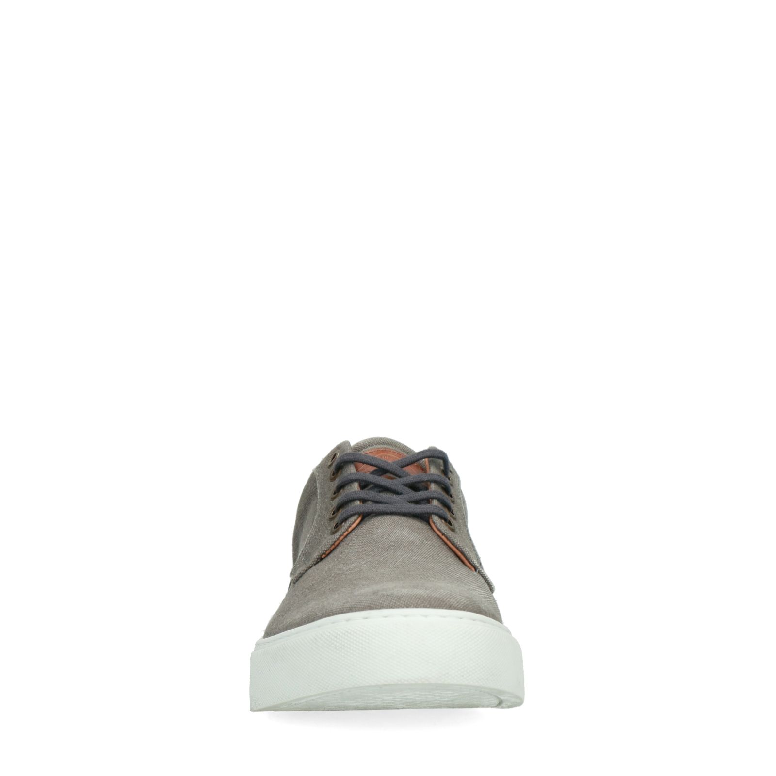 Grijze canvas sneakers - Heren | MANFIELD