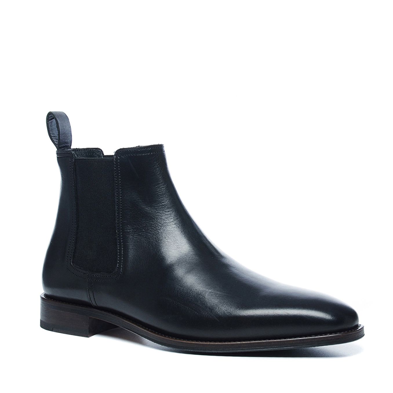 manfield chelsea boots zwart