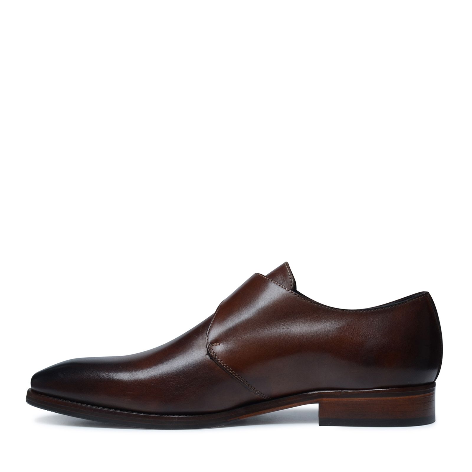 Donkerbruine gespschoenen - Heren | MANFIELD
