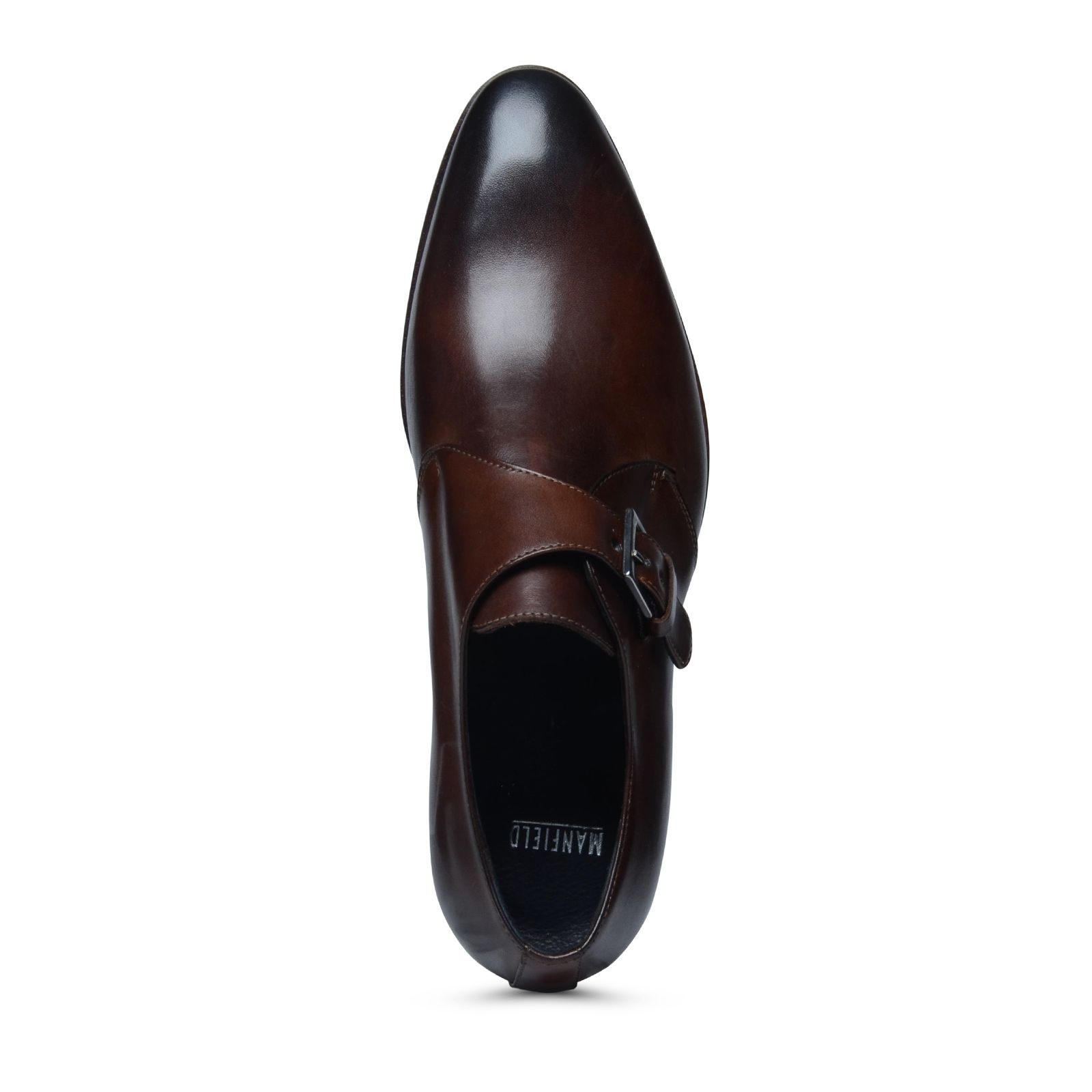 Bruine gespschoenen voor heren | Van den Assem Schoenen