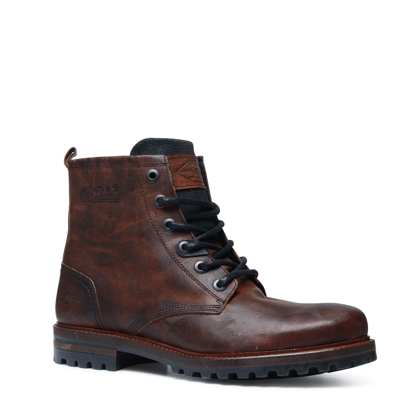 Bruine veterboots - Heren | MANFIELD