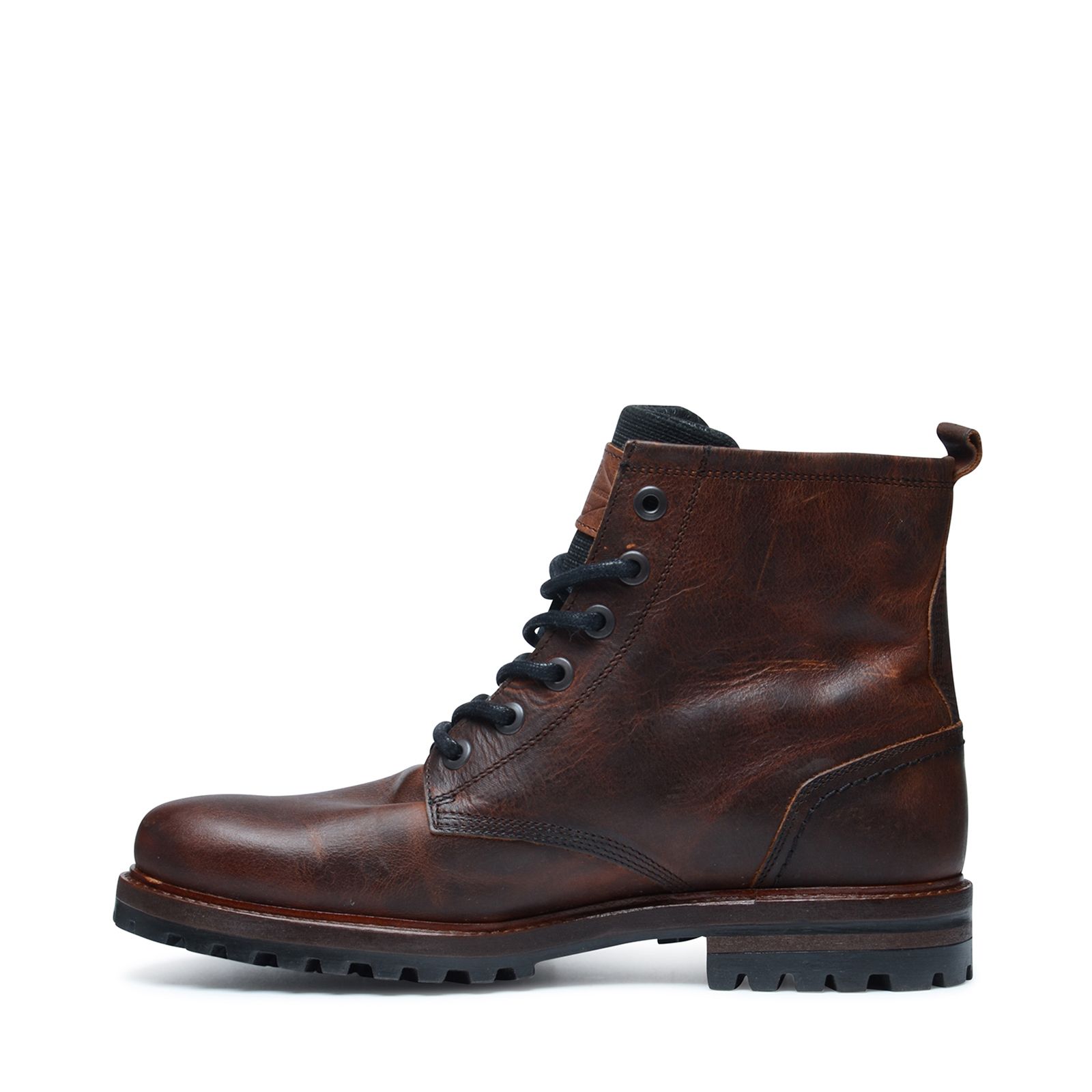 Bruine veterboots - Heren | MANFIELD