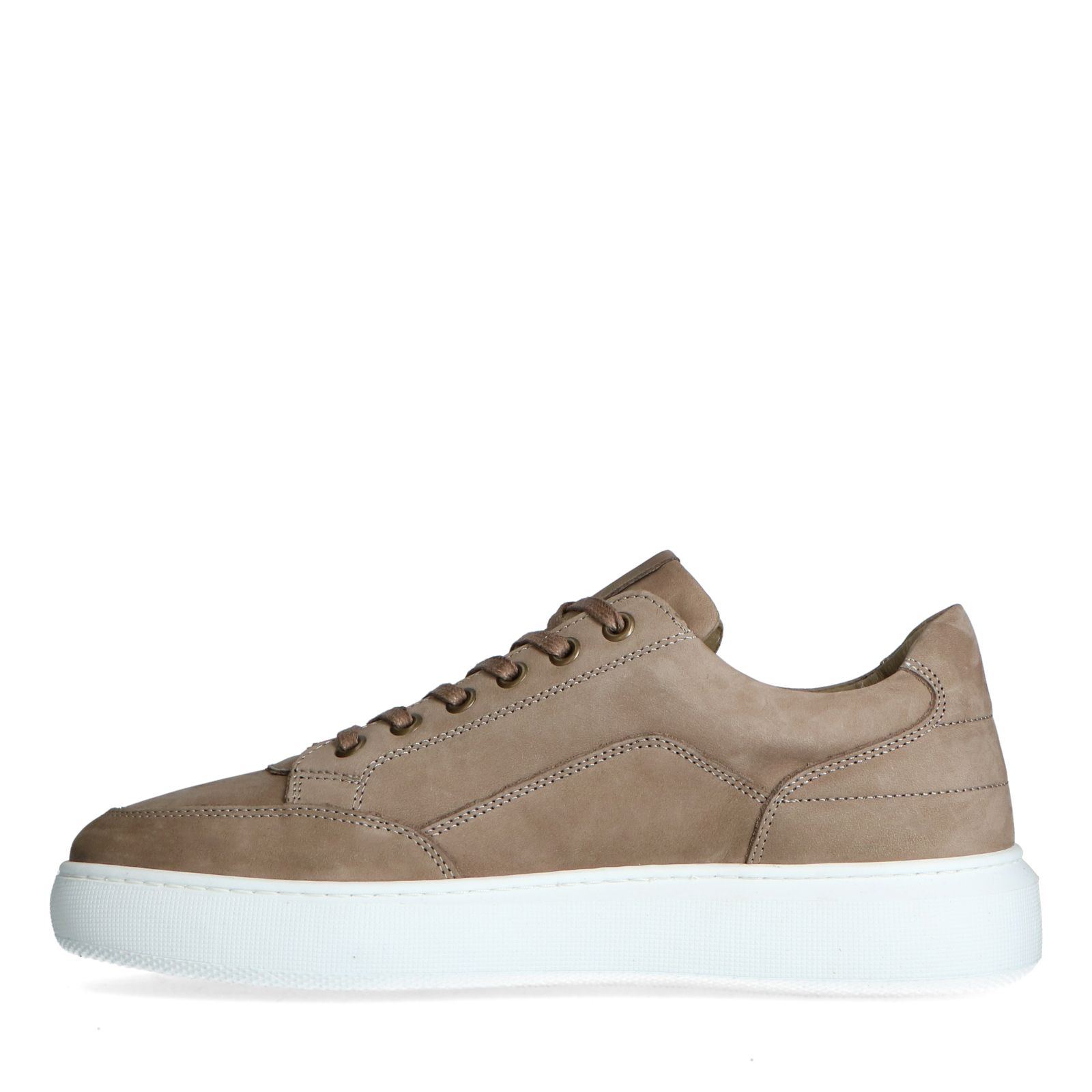 Leren veterschoenen cognac - Dames | MANFIELD