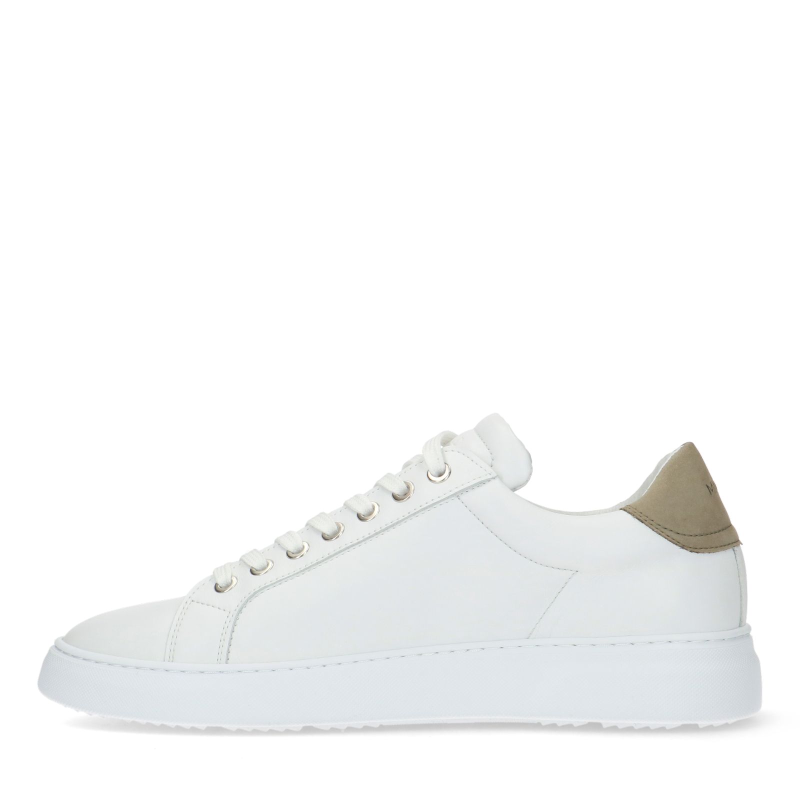 Leren witte sneakers outlet heren