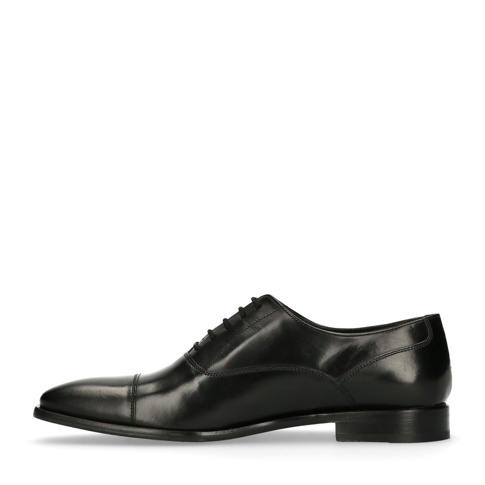 Zwarte oxford veterschoenen - Heren | MANFIELD