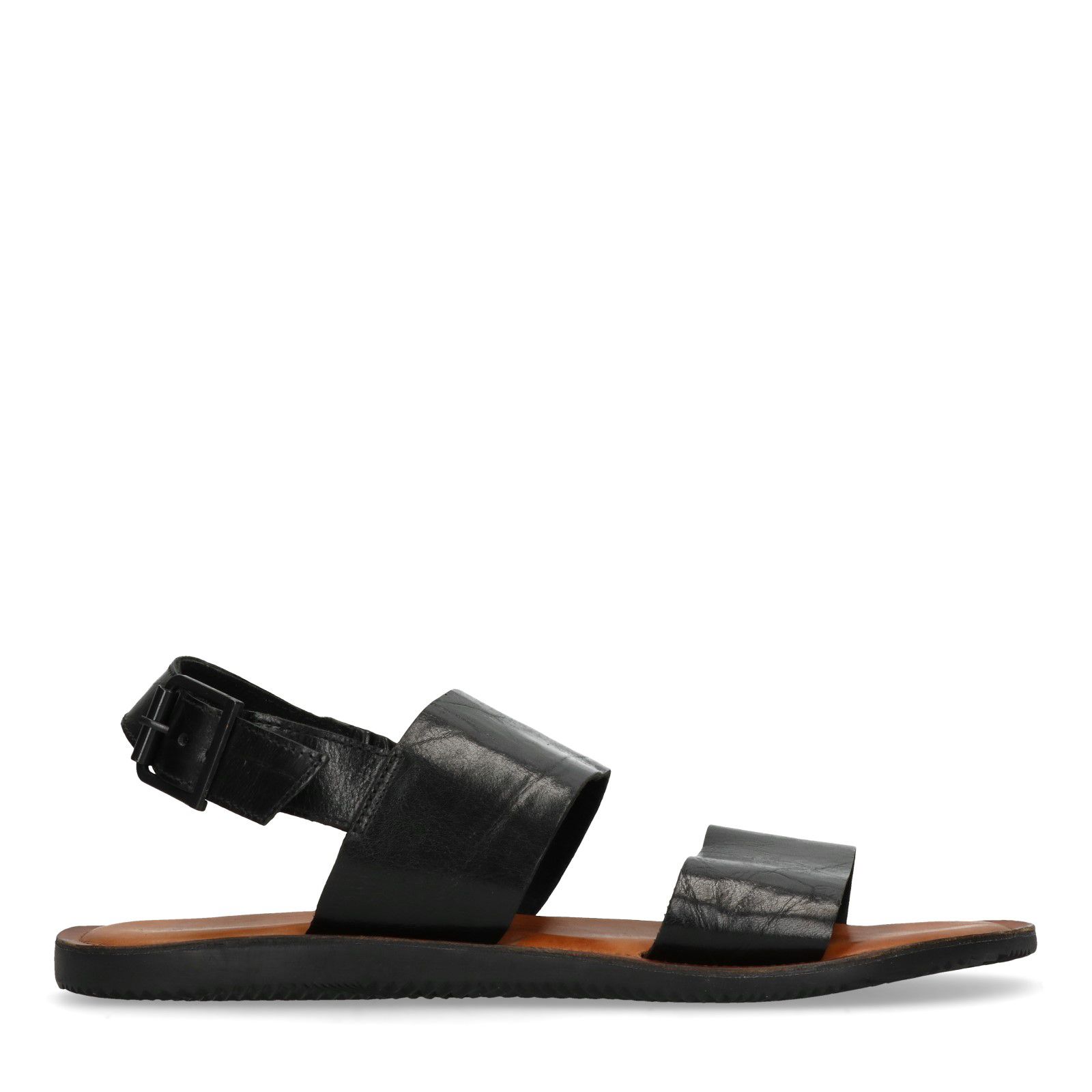 Leren discount sandalen heren