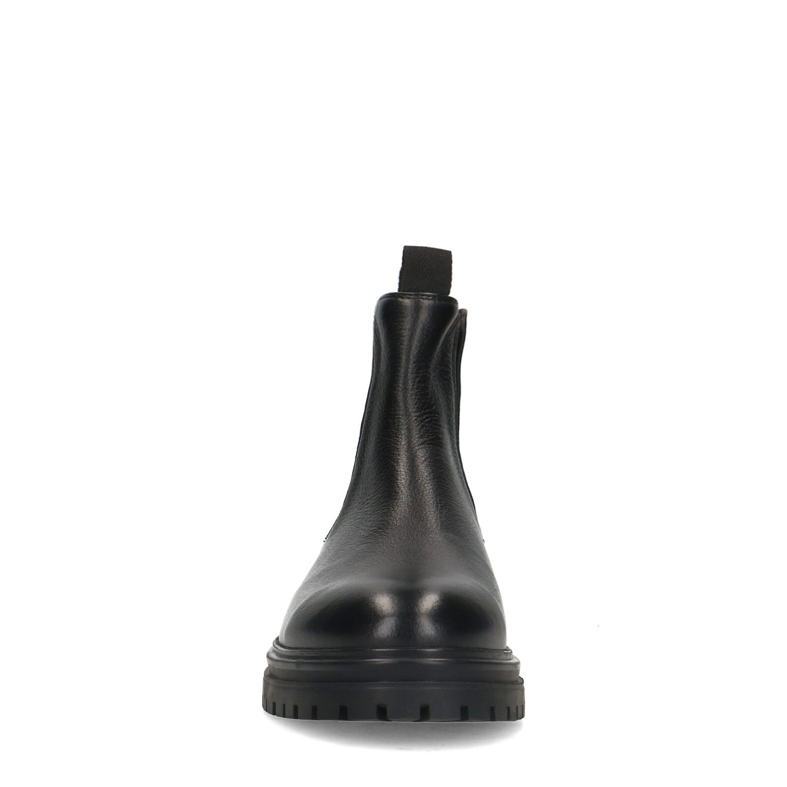 Zwarte leren chelsea boots - Heren | MANFIELD