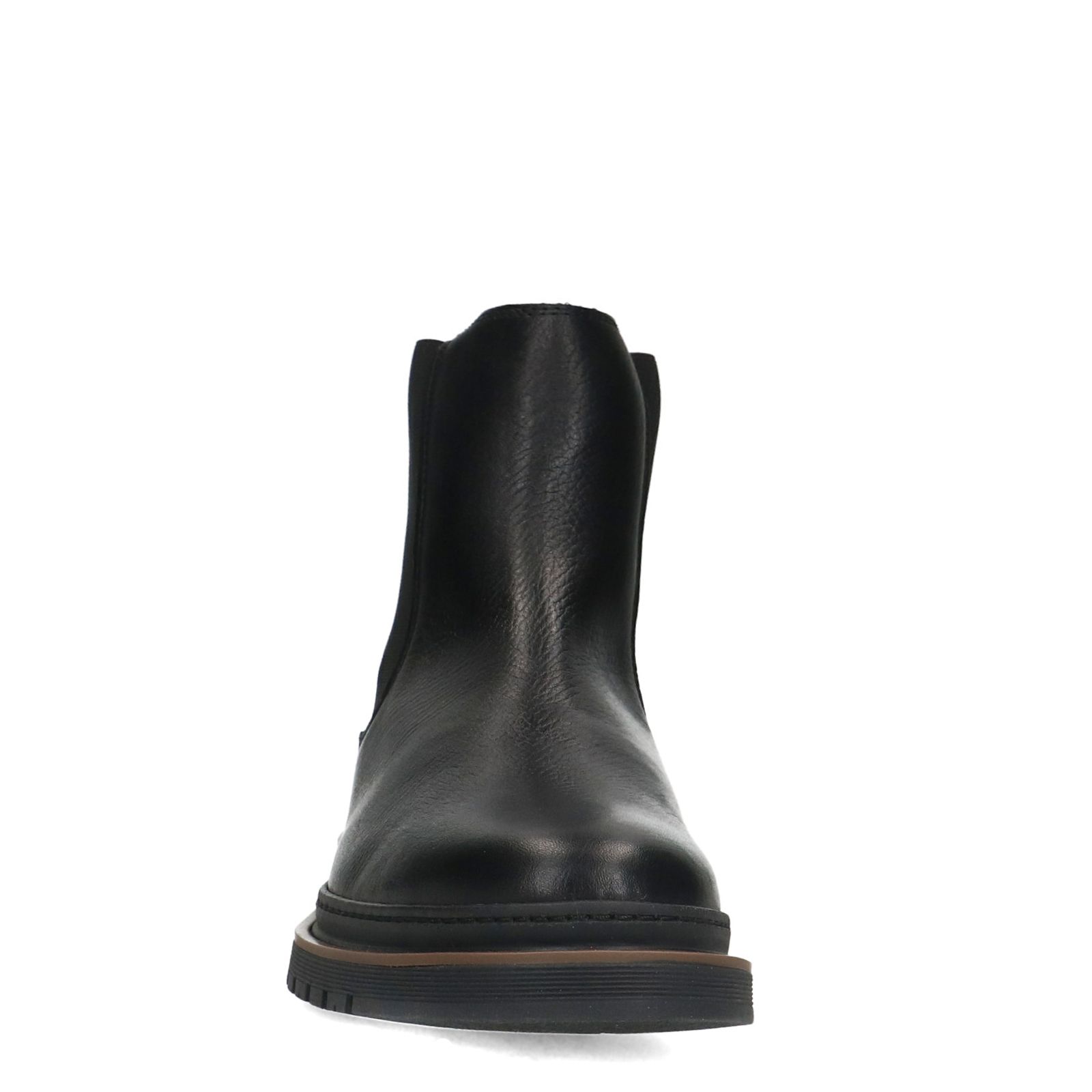 Zwarte leren chelsea boots - Heren | MANFIELD
