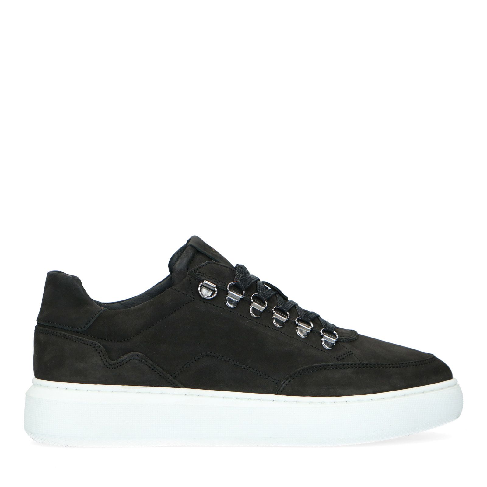 Navy nubuck sneakers - Heren | MANFIELD