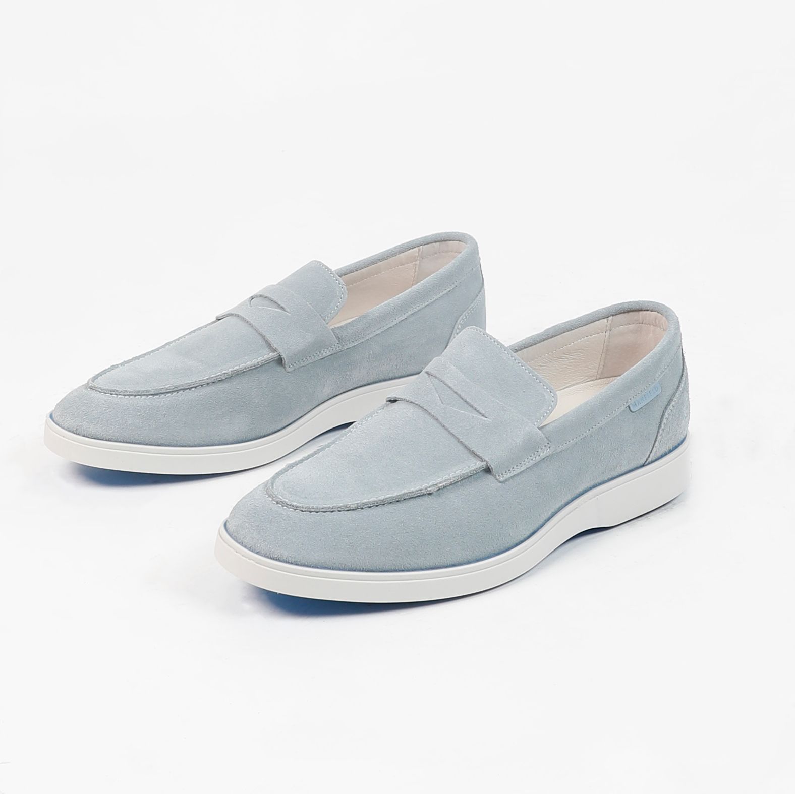 Loafers heren online blauw