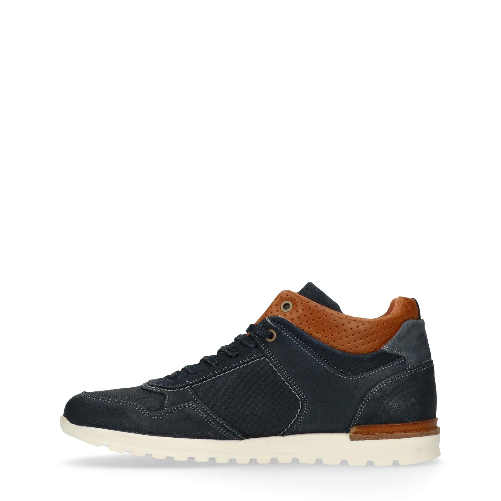 Björn Borg Bjorn Borg L250 Mid Hoge sneakers Heren Blauw - Schoenen.nl
