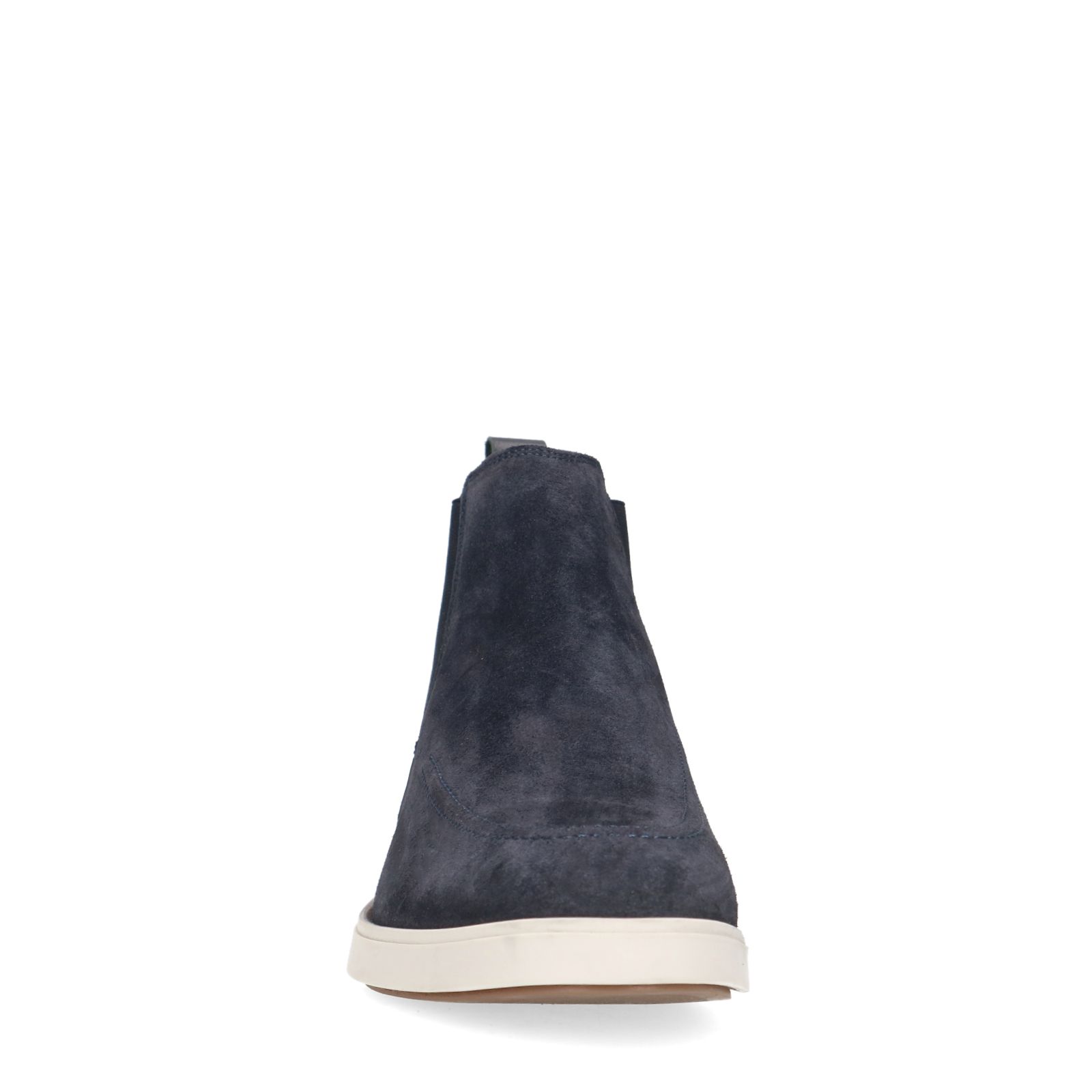Donkerblauwe suède chelsea boots - Heren | MANFIELD
