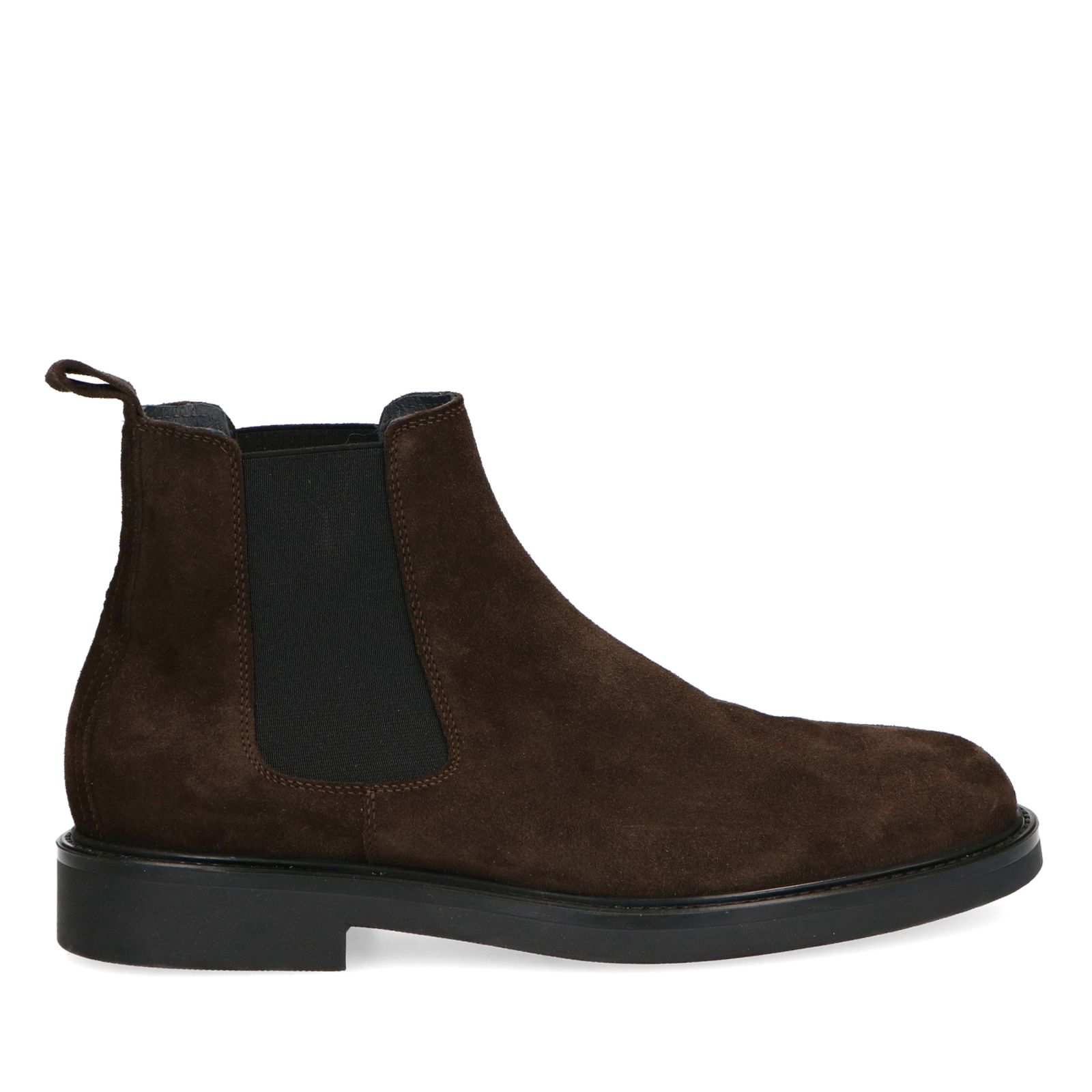 Grijze nubuck sneakers - Heren | MANFIELD