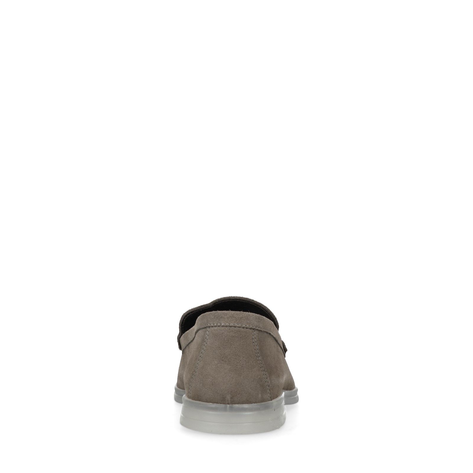 Grijze suède loafers - Heren | MANFIELD
