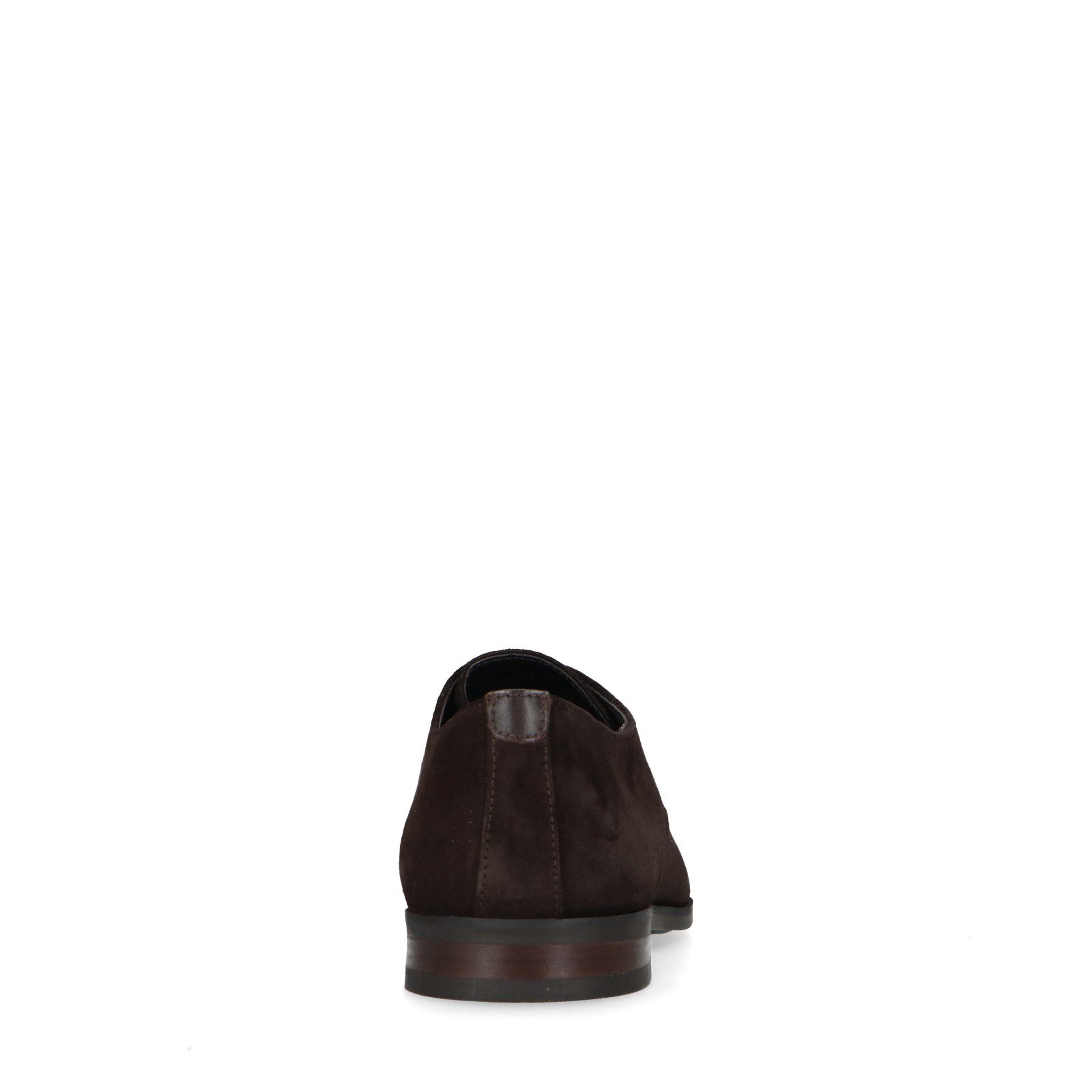 Donkerbruine suède veterschoenen - Heren | MANFIELD