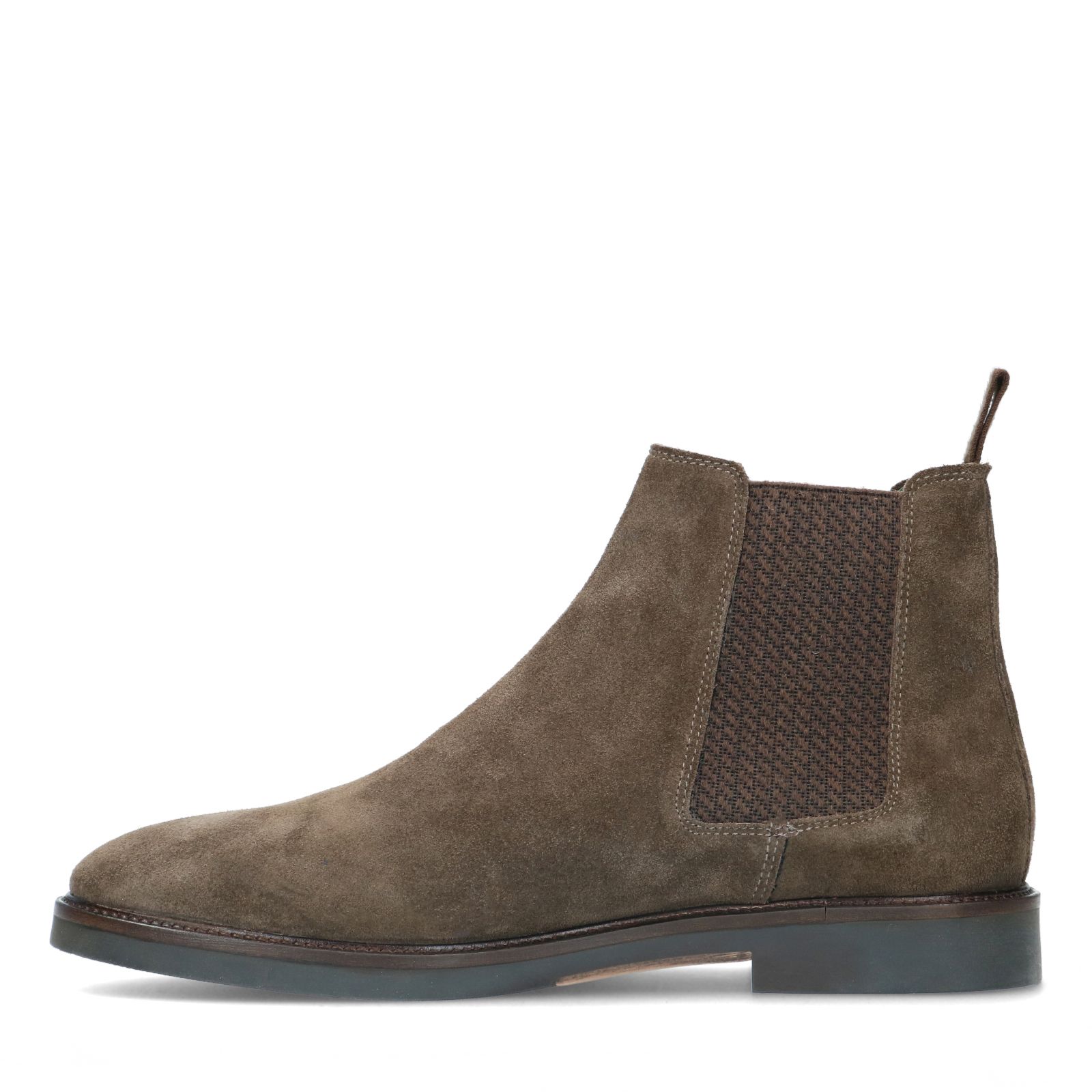 chelsea boots taupe heren