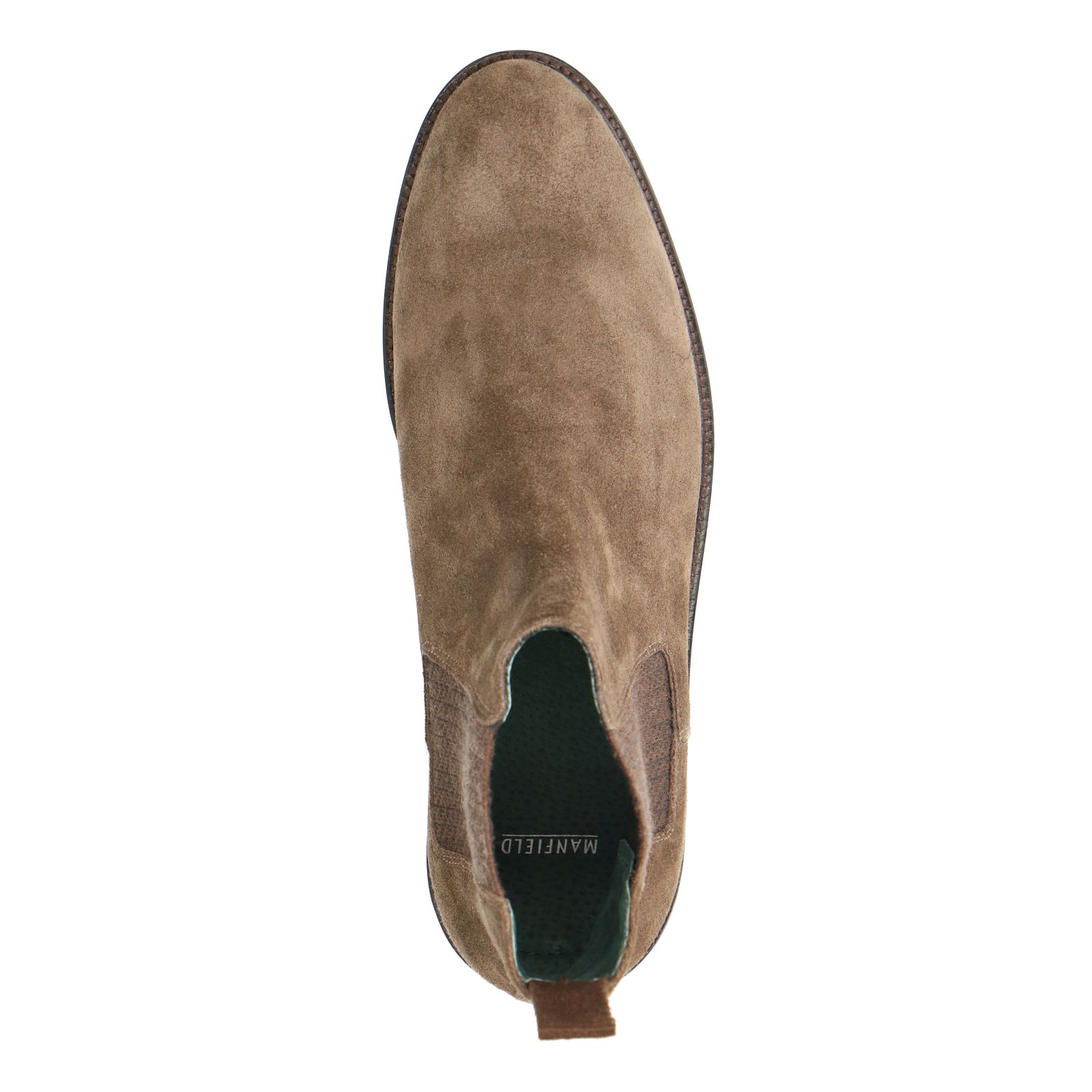 chelsea boots taupe heren