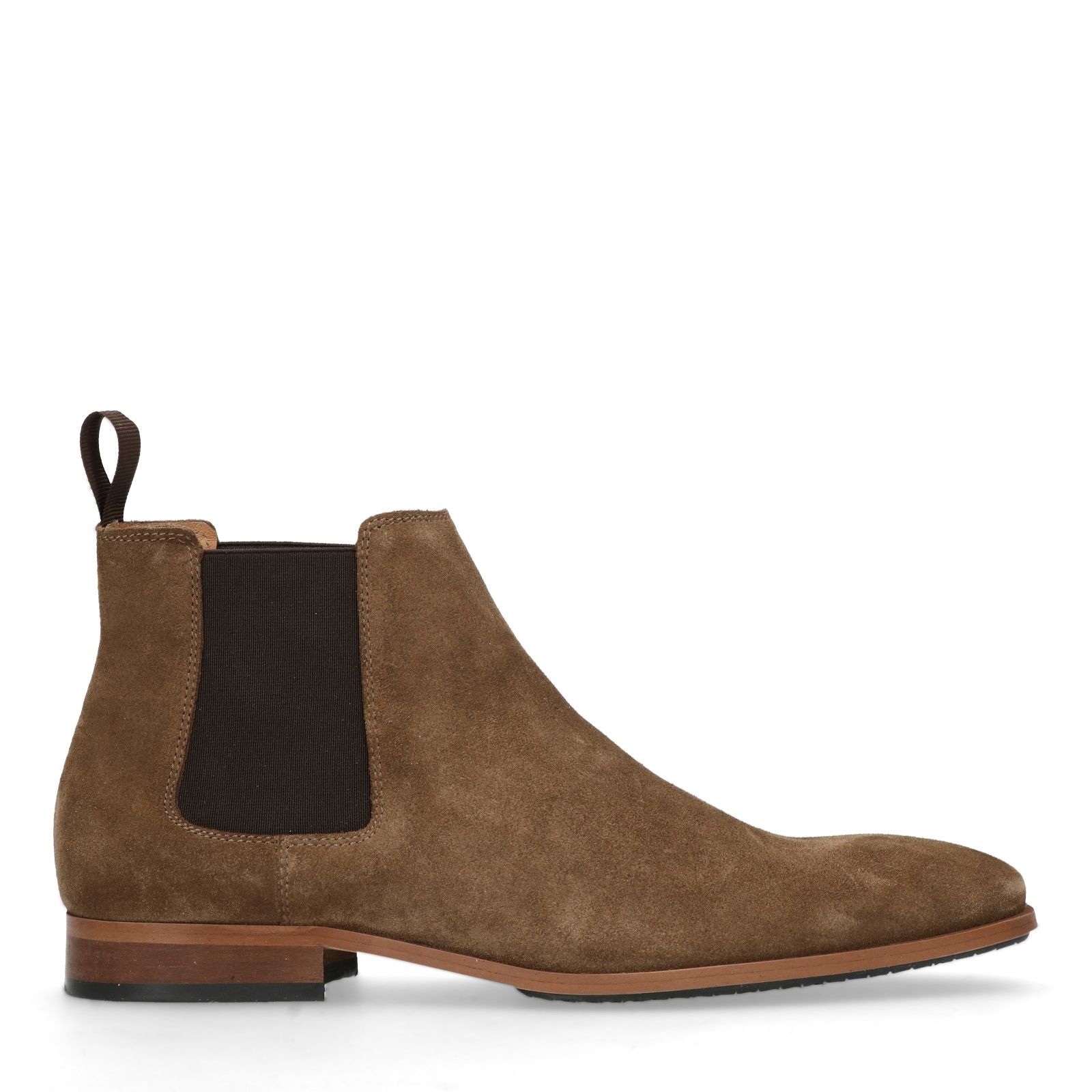 dark brown suede chelsea boots mens