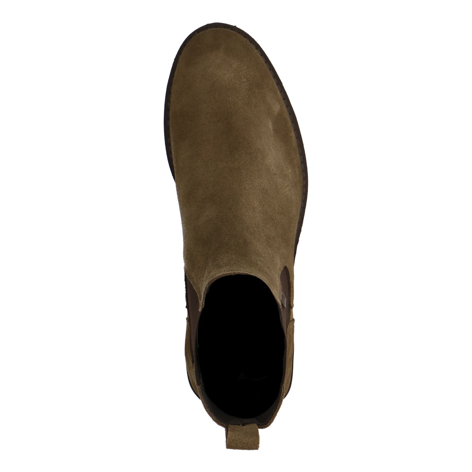 Groene suède chelsea boots - Heren | MANFIELD