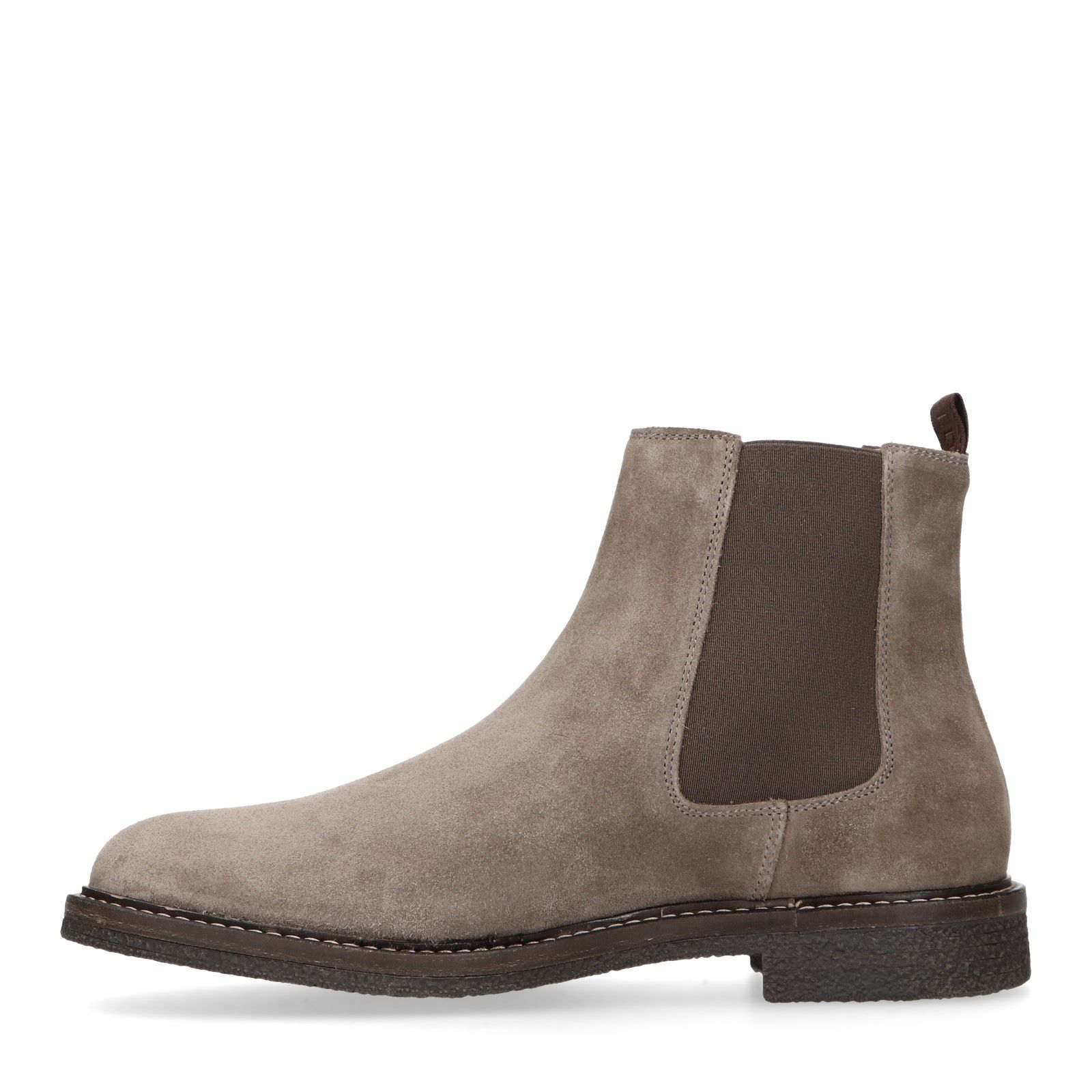 Taupe su de chelsea boots Heren MANFIELD