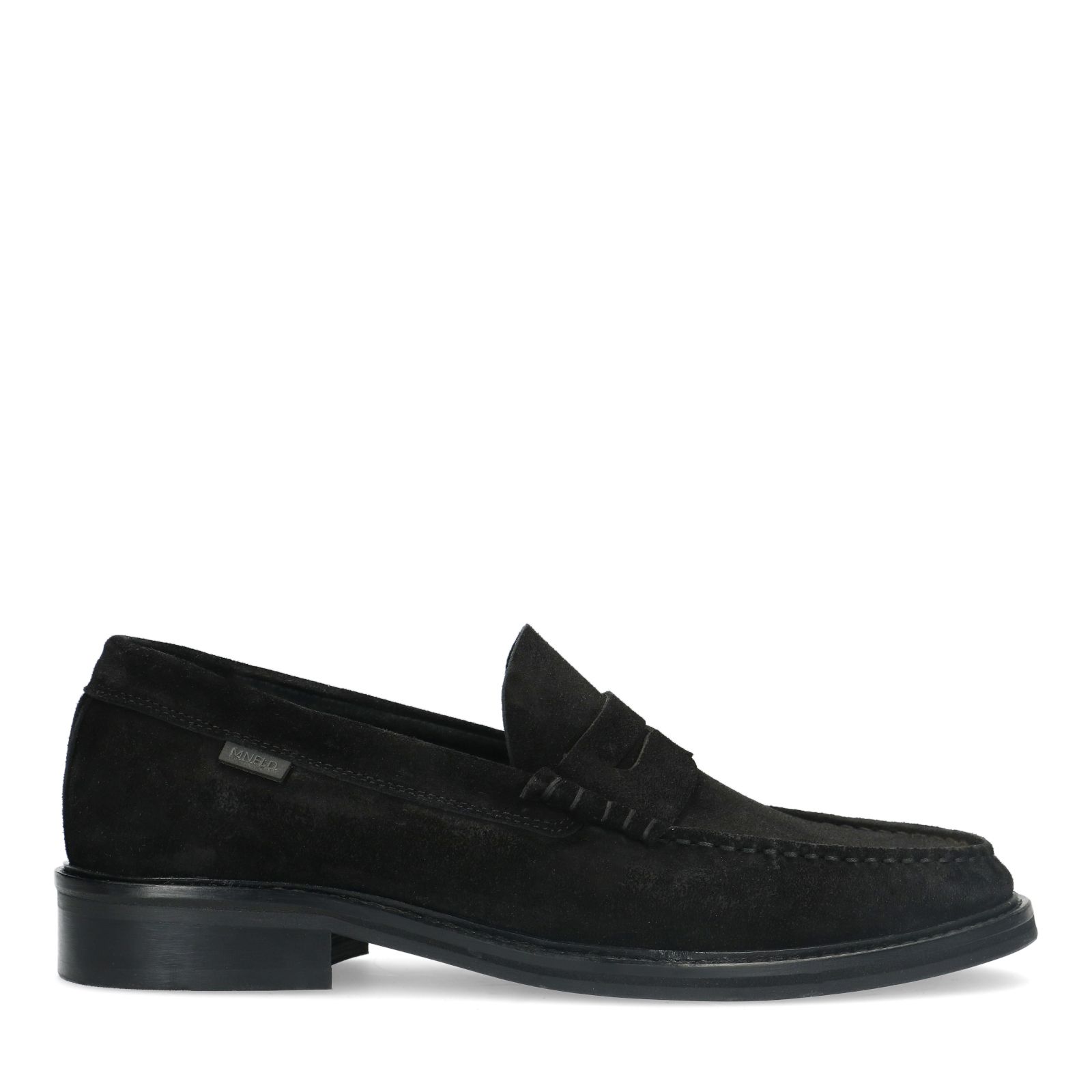 Zwarte suède loafers - Heren | MANFIELD