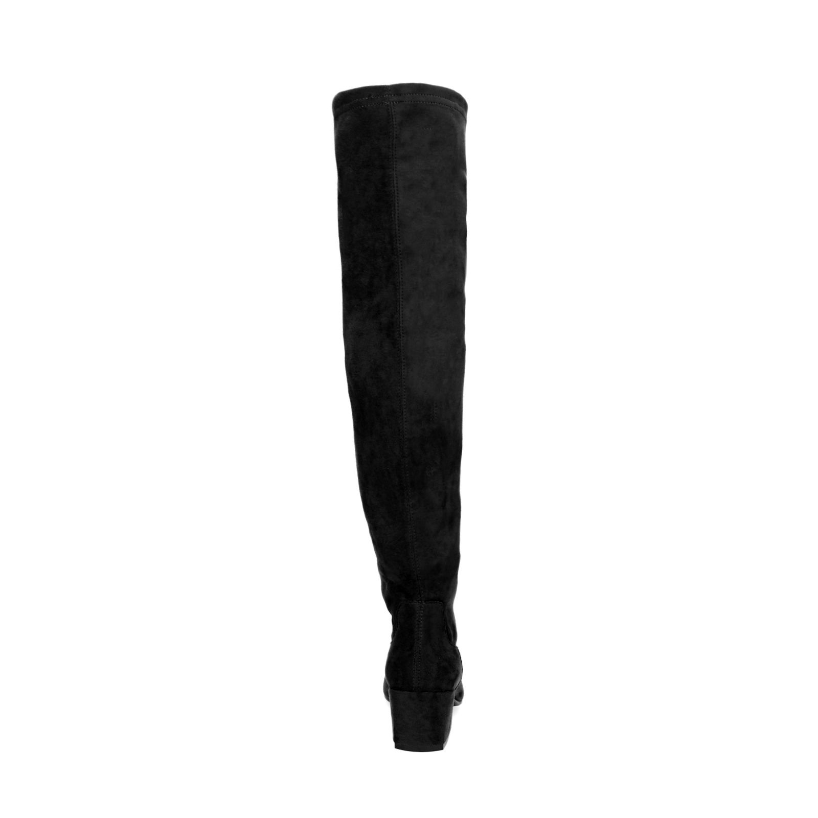 Zwarte overknee laarzen - Dames | MANFIELD