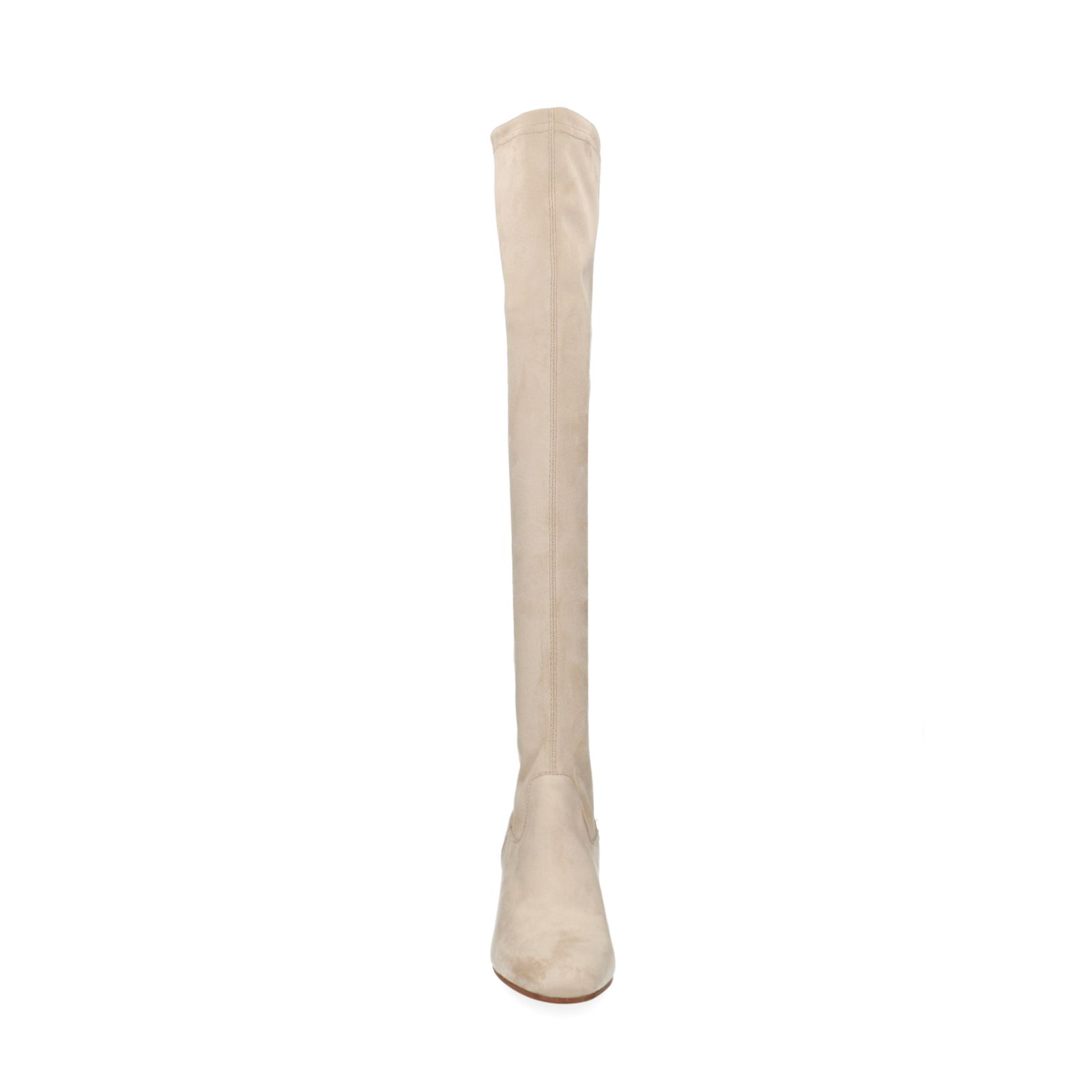 Beige hoge laarzen - Dames | MANFIELD