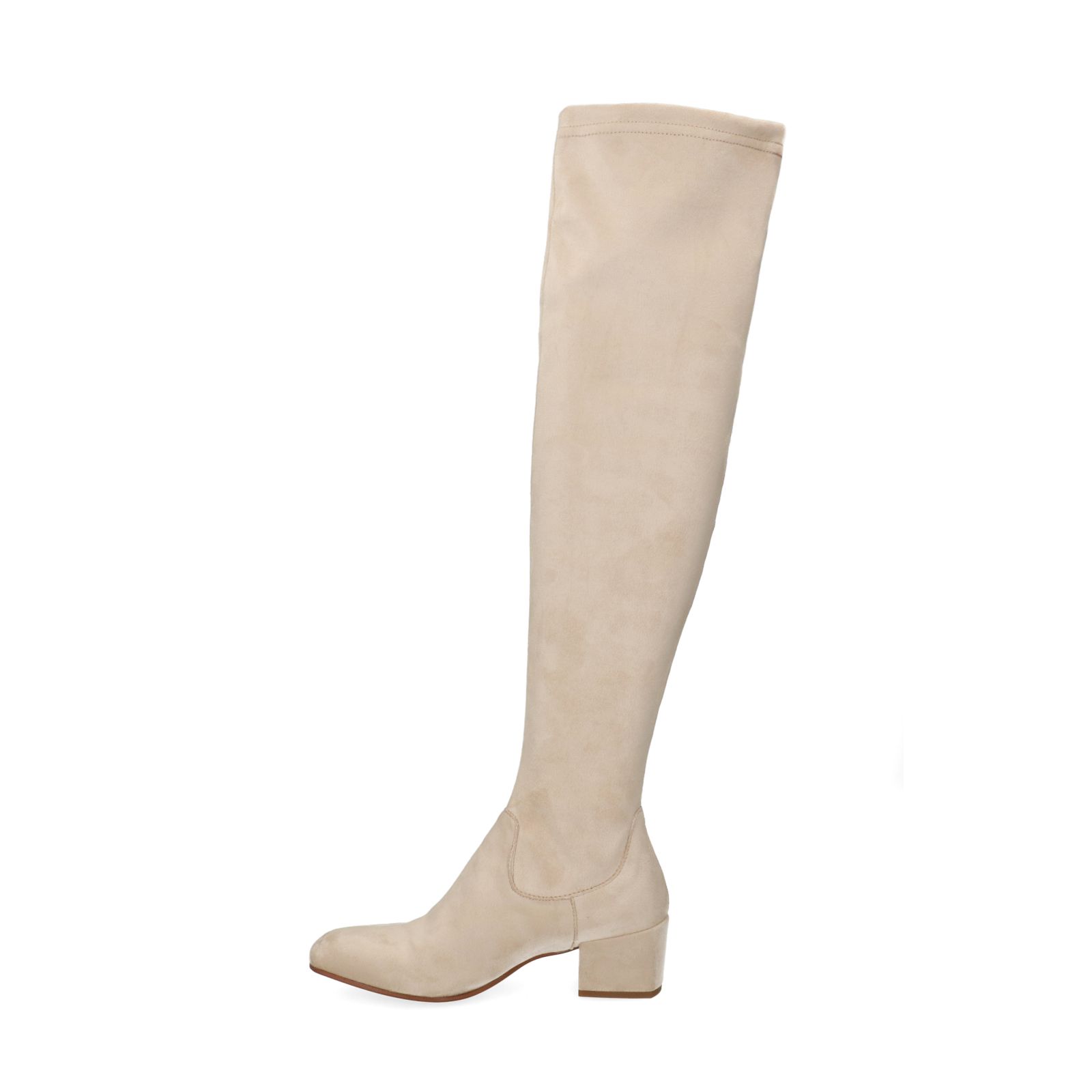 Beige hoge laarzen - Dames | MANFIELD