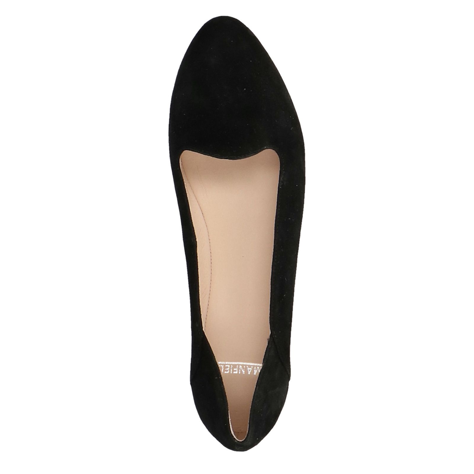 Zwarte suède loafers - Dames | MANFIELD