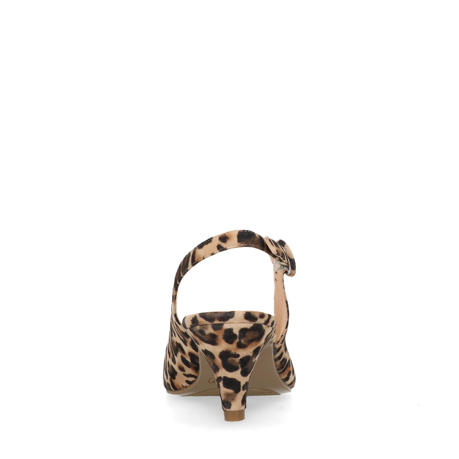 Panterprint pumps met kitten heel - Dames | MANFIELD