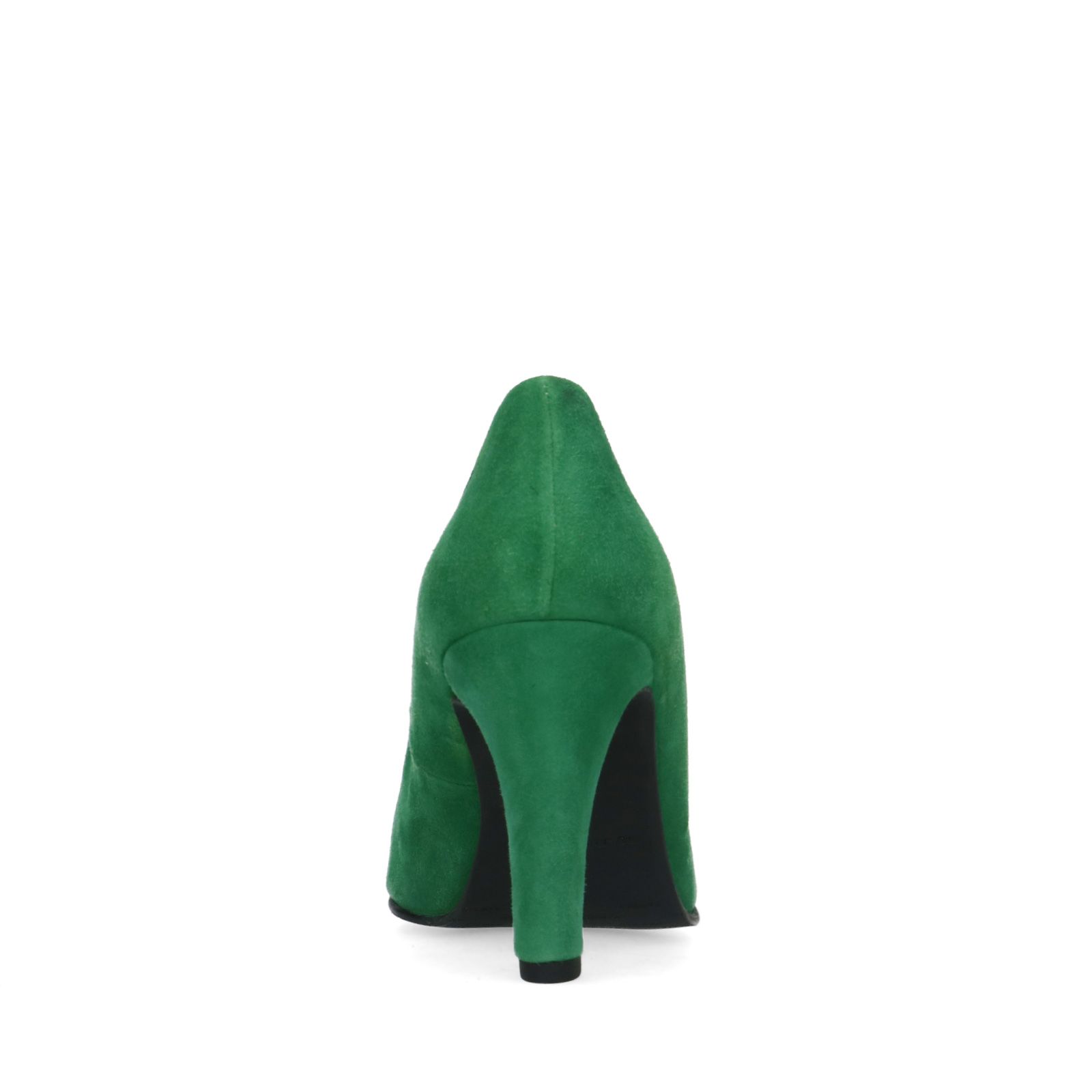 Groene suède pumps - Dames | MANFIELD