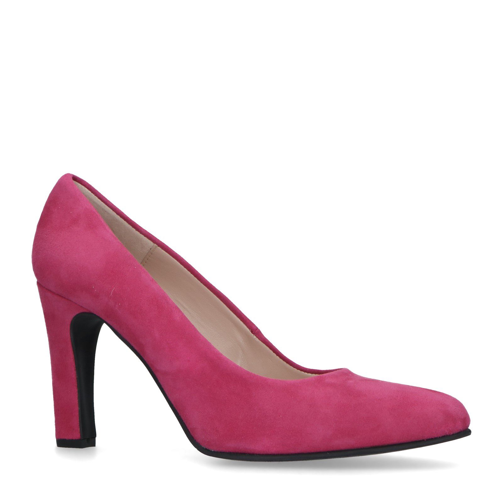 Roze suède pumps - Dames | MANFIELD