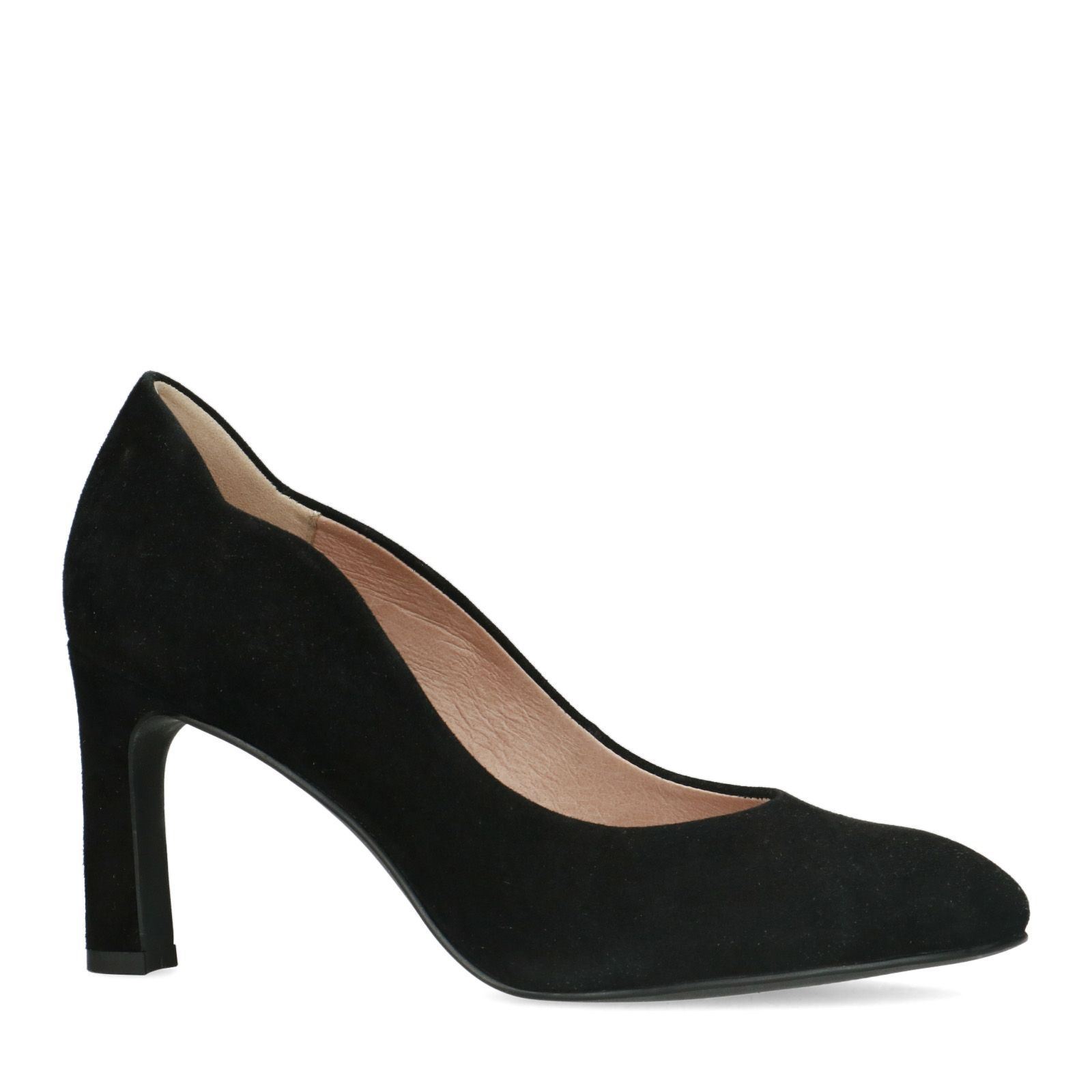 Zwarte suède pumps - Dames | MANFIELD