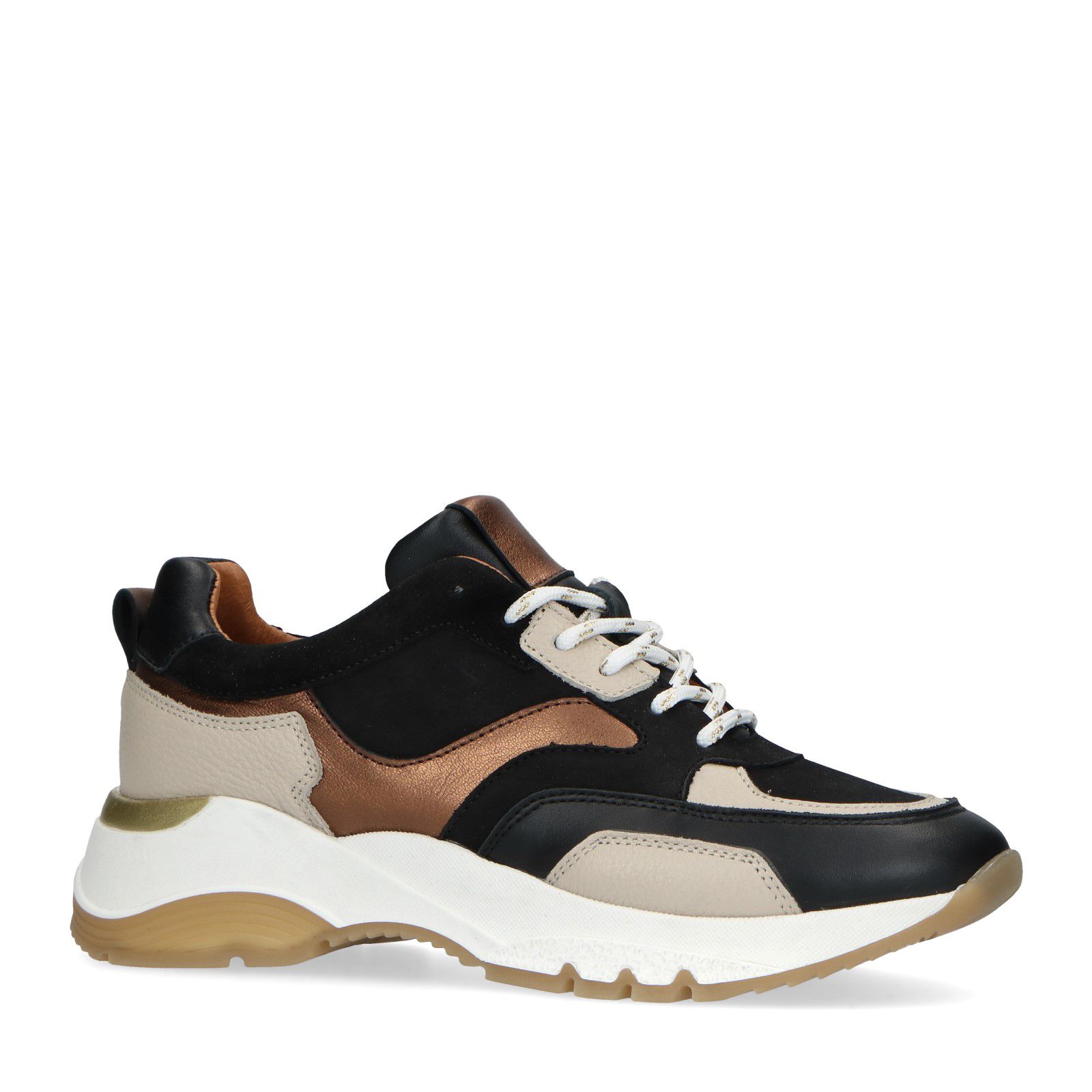 Dad sneakers met details - Dames | MANFIELD