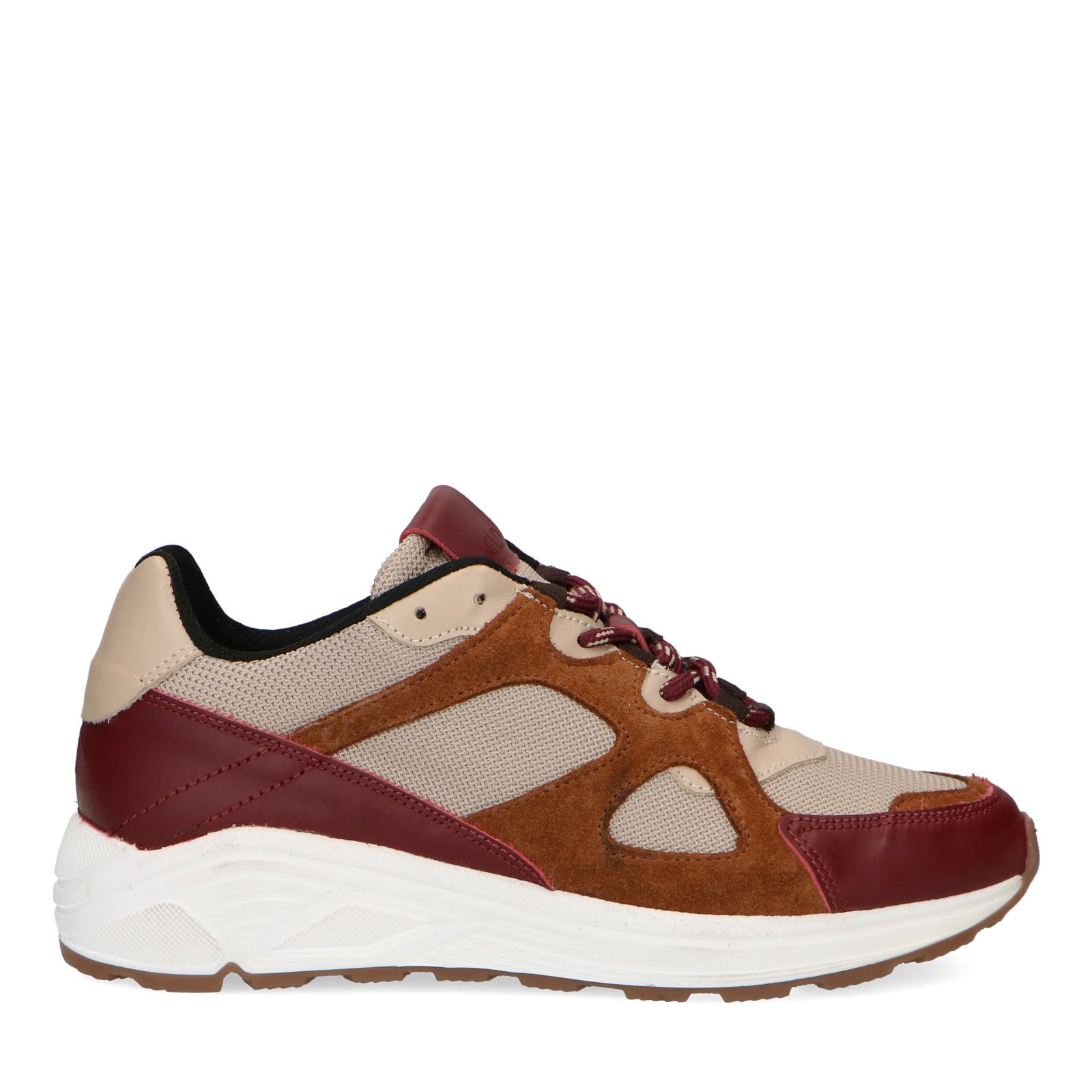 Lak sneakers in de kleur rood voor dames | KLEDING.nl