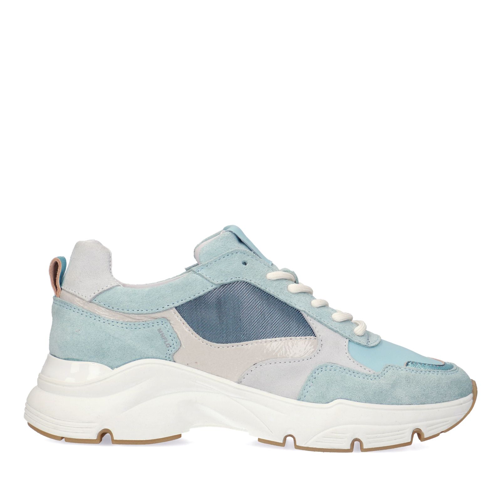 Groene suède sneakers - Dames | MANFIELD