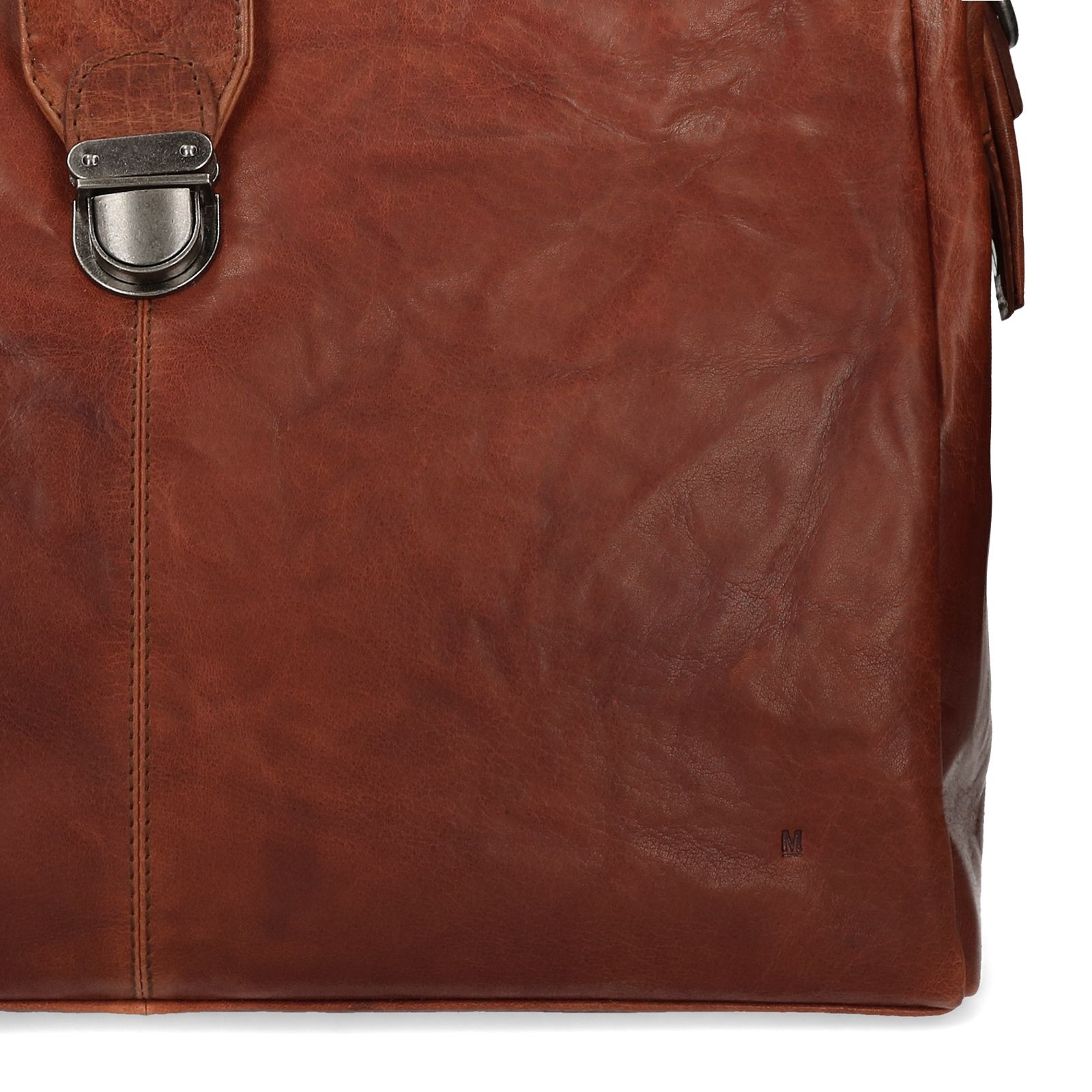 Manfield best sale leren tas