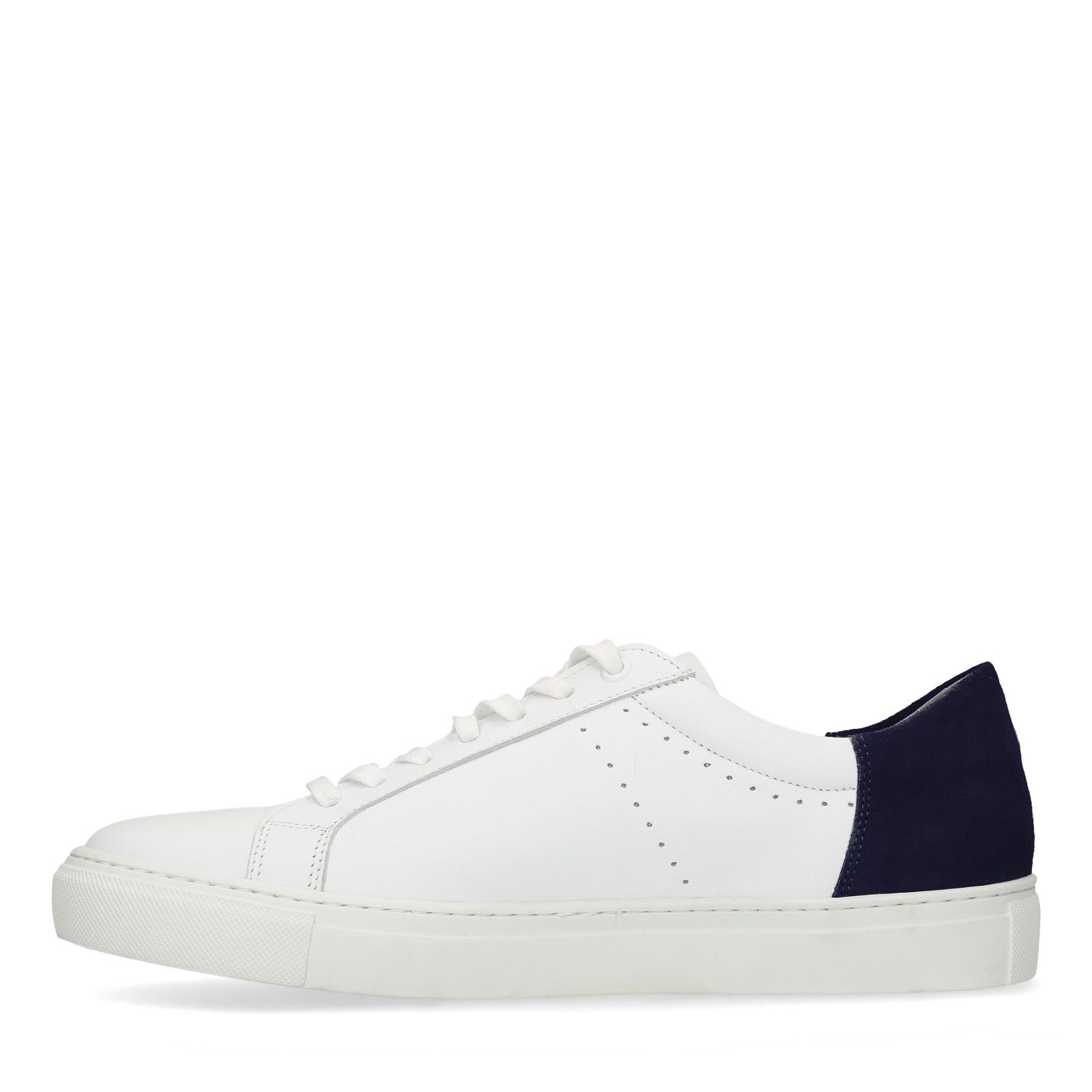 Leren witte sneakers - Heren | MANFIELD