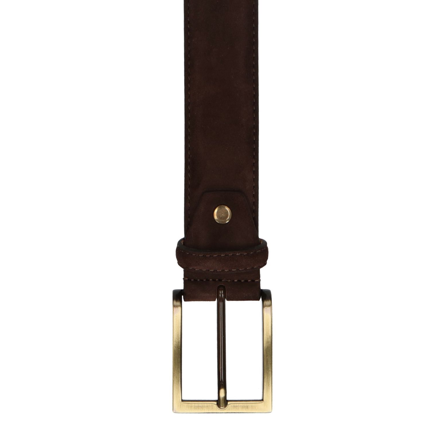 Bruine suède riem - Accessoires | MANFIELD