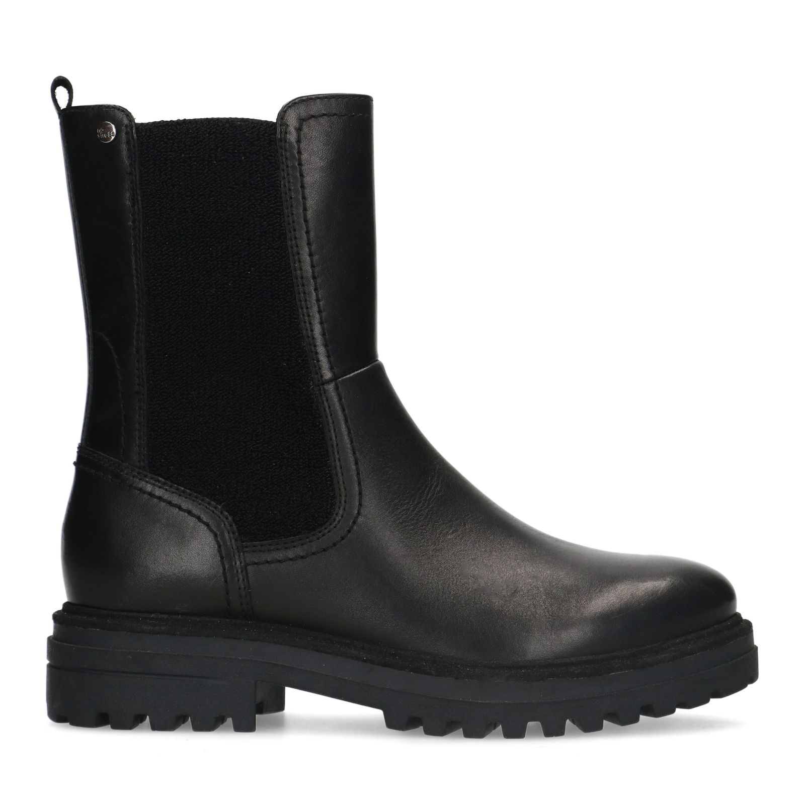 Zwarte enkellaarsjes online shoppen | MANFIELD